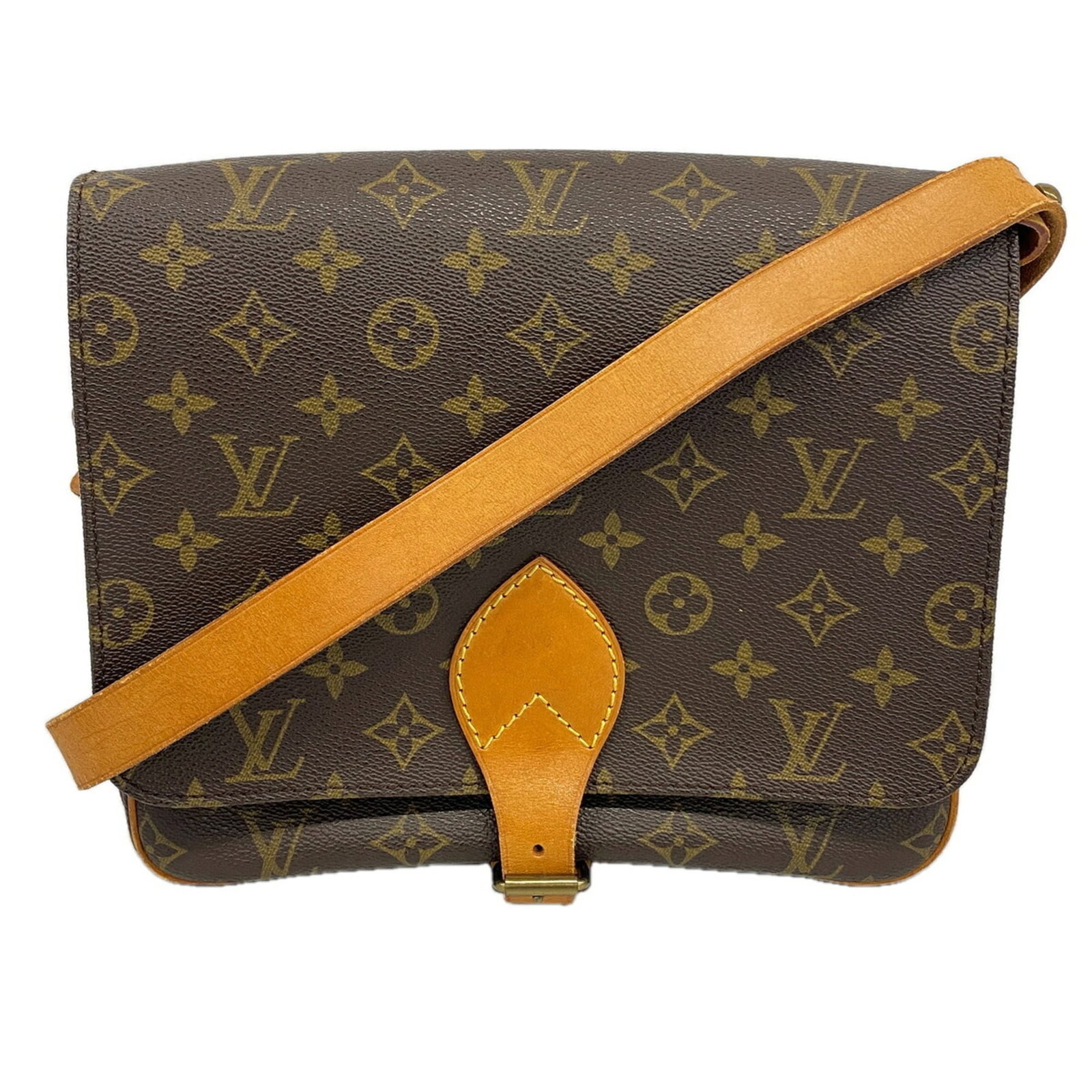 Shoulder Bag by Louis Vuitton: Shoulder Bag by Louis Vuitton Brown Louis Vuitton shoulder bag with dimensions 21cm x 25cm x 8cm, perfect for everyday use. This stylish bag features a classic design and a durable construction. Item
