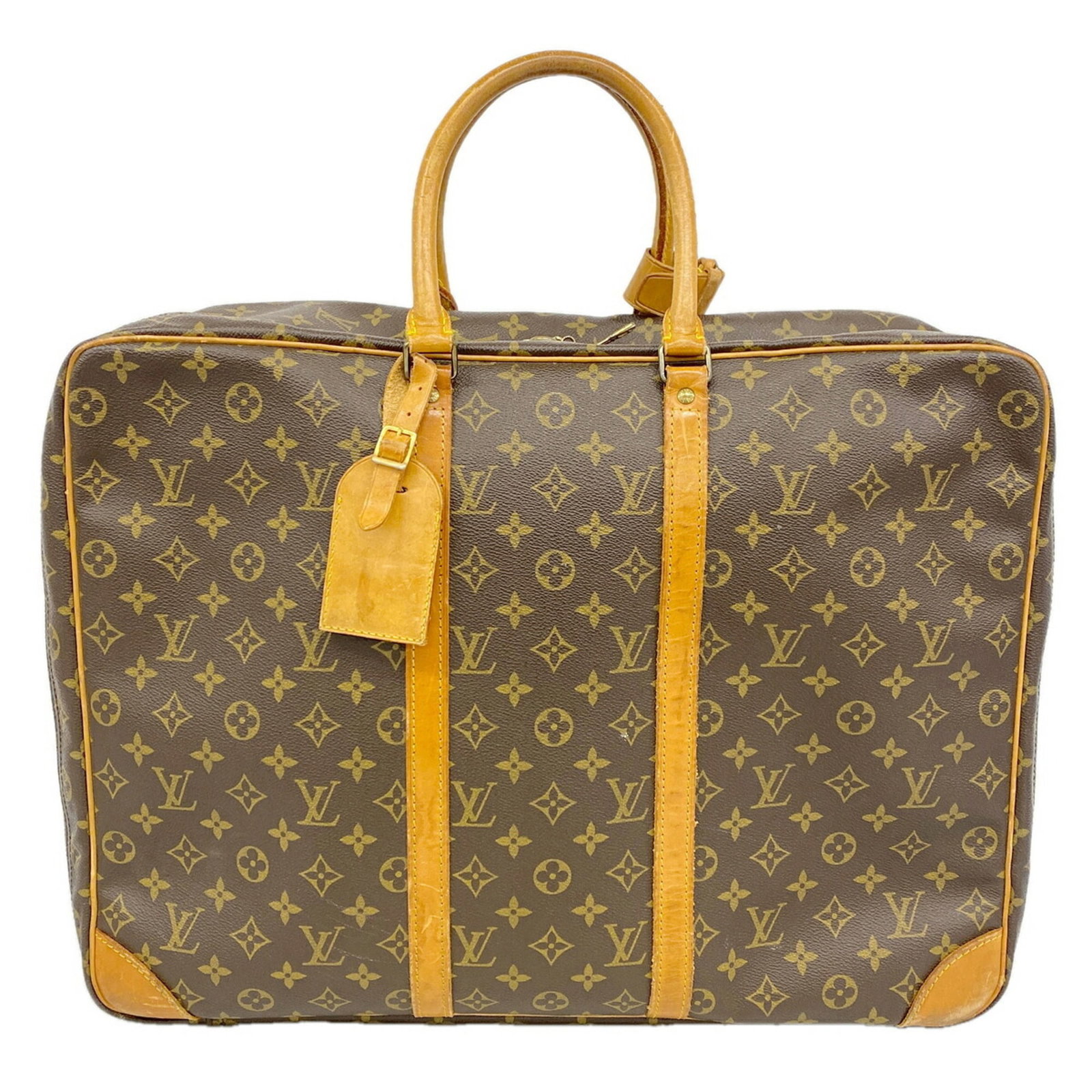 Boston Bag By Louis Vuitton: Boston Bag By Louis Vuitton Boston Bag By Louis Vuitton, a timeless design with clean lines and classic style, features a brown color and a spacious interior. Measuring 38cm x 50cm x 17cm, this bag