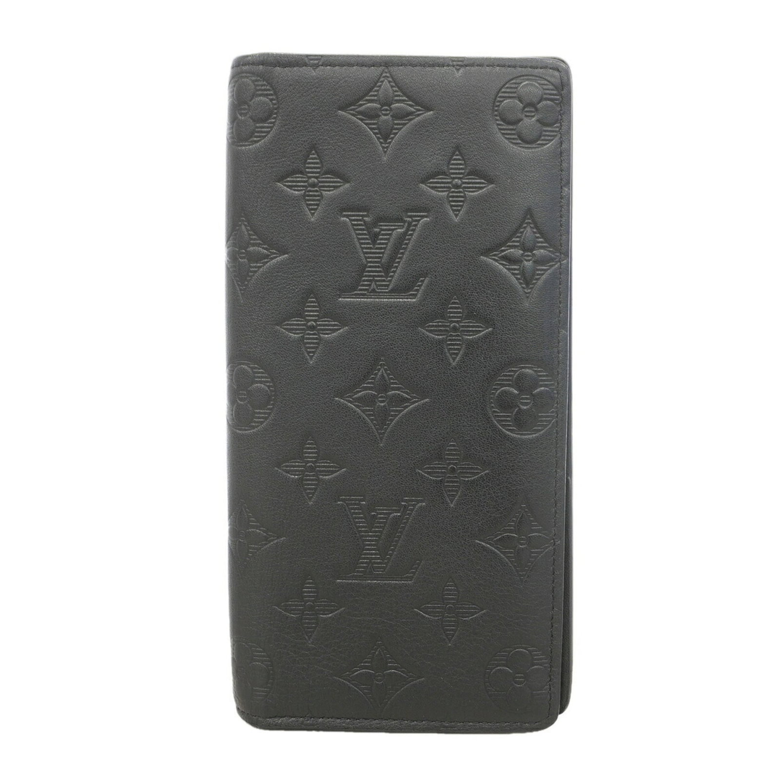 Long Wallet Louis Vuitton Bi Fold: Long Wallet Louis Vuitton Bi Fold Black Louis Vuitton bi-fold wallet with a sleek 19cm design, featuring a slim profile and compact dimensions. Made with durable materials, this long wallet is perfect