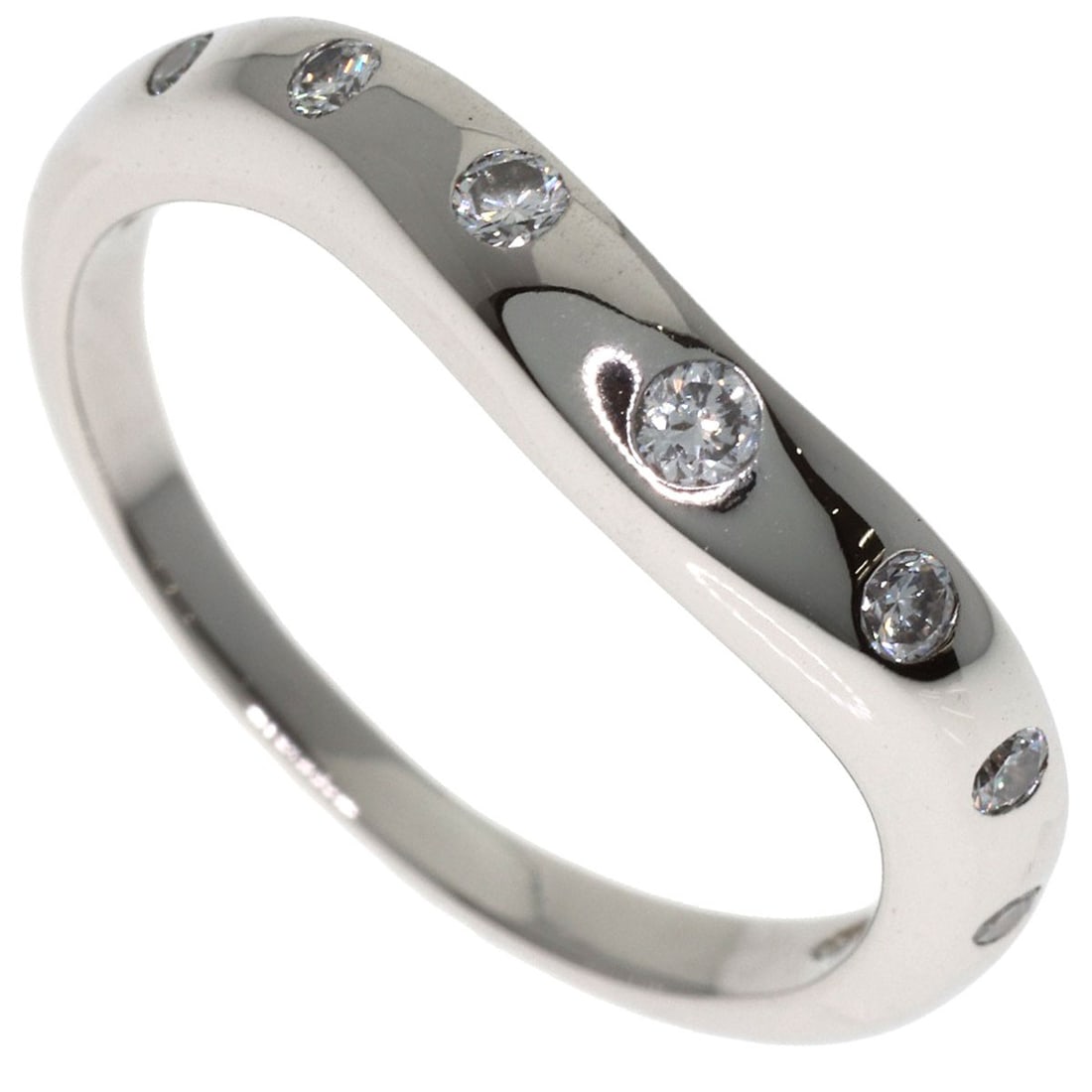 Bvlgari Corona 7P Diamond Ring Platinum Pt950: Bvlgari Corona 7P Diamond Ring Platinum Pt950 Bvlgari Corona 7P Diamond Ring Platinum Pt950 is a stunning ring featuring a diamond main stone set in platinum. The platinum Pt950 metal provides a high