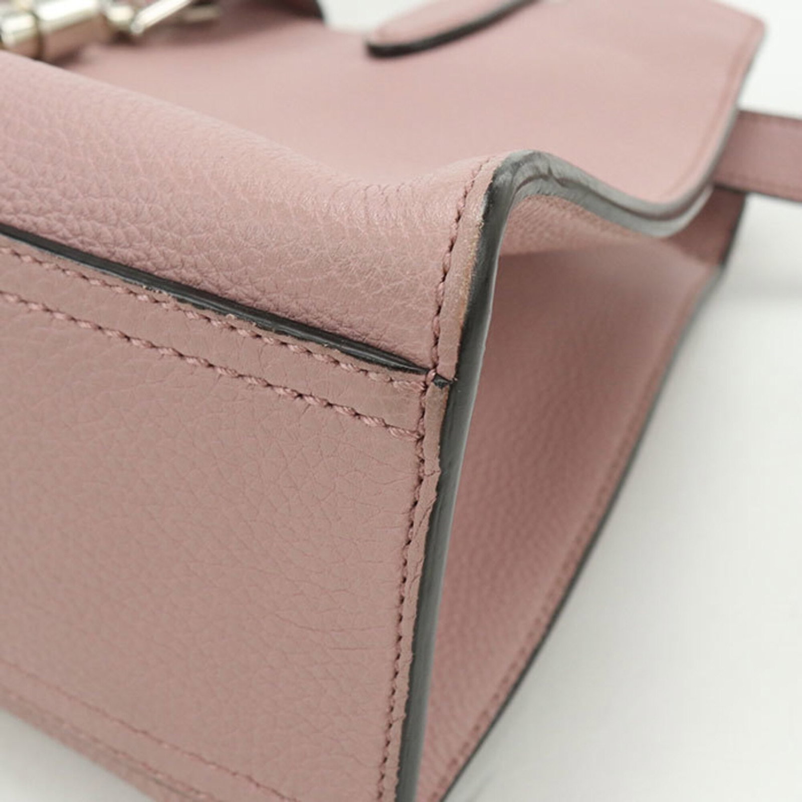 Handbag Leather Gucci - 6