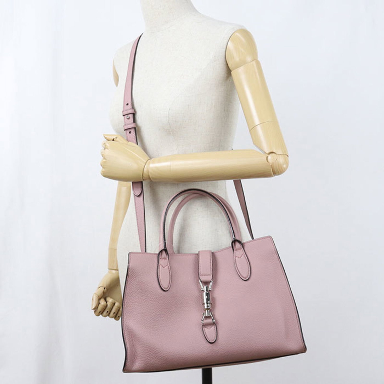 Handbag Leather Gucci - 8