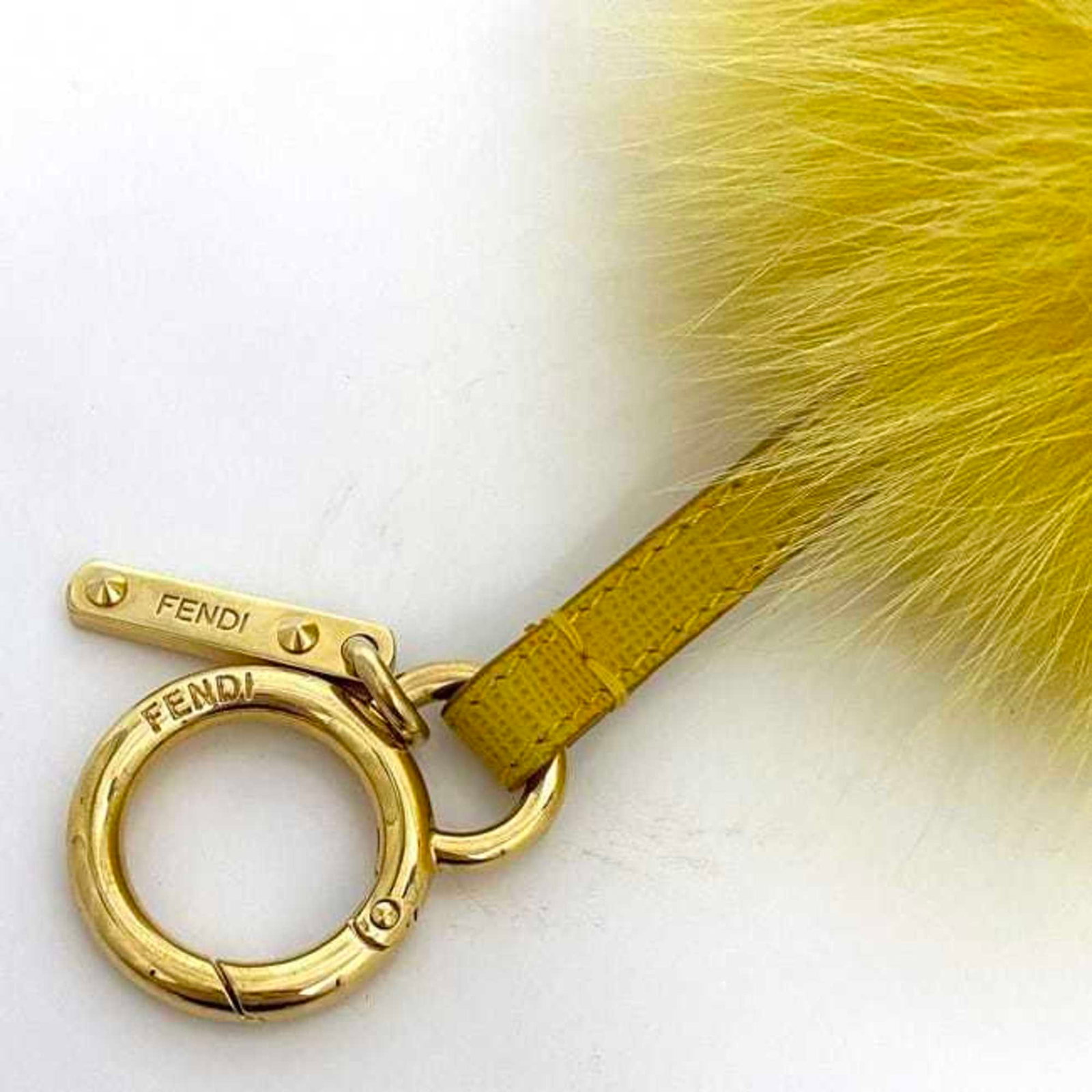 Fur keyring gold plating - 6