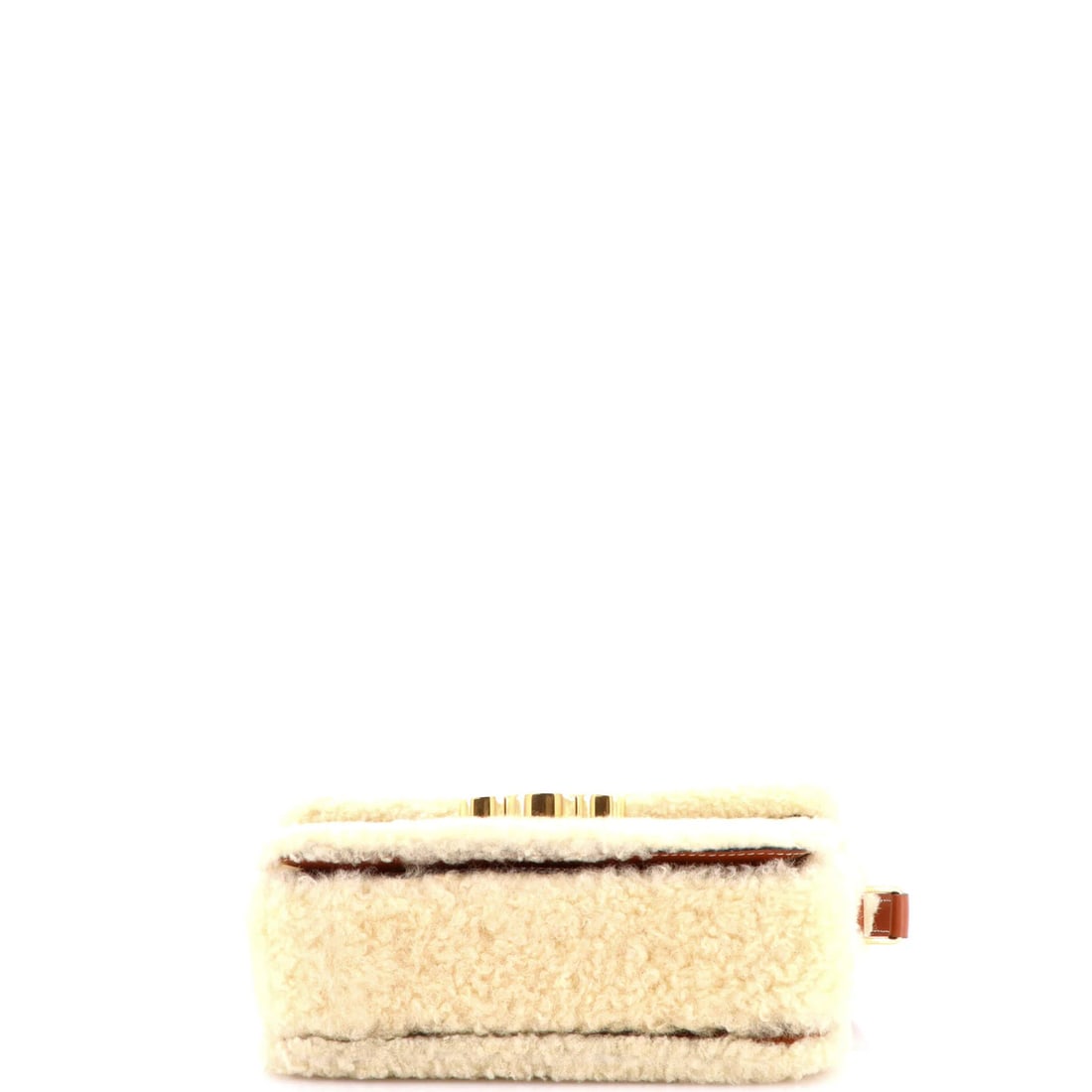 Shearling Celine Shoulder Bag Triomphe Medium - 4