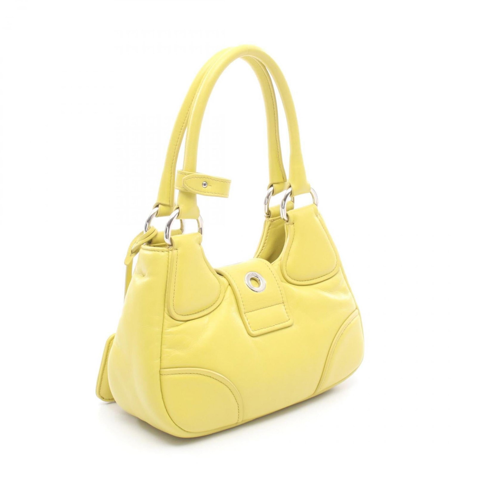 Handbag Leather Prada - 2