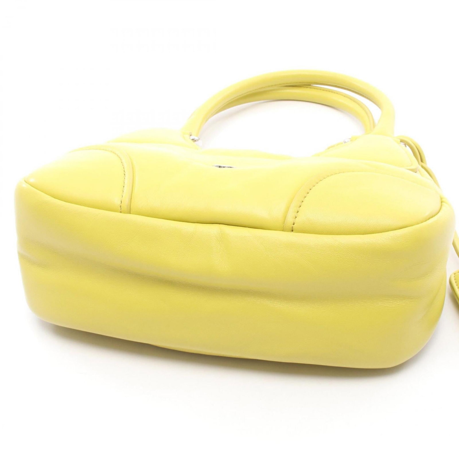 Handbag Leather Prada - 6