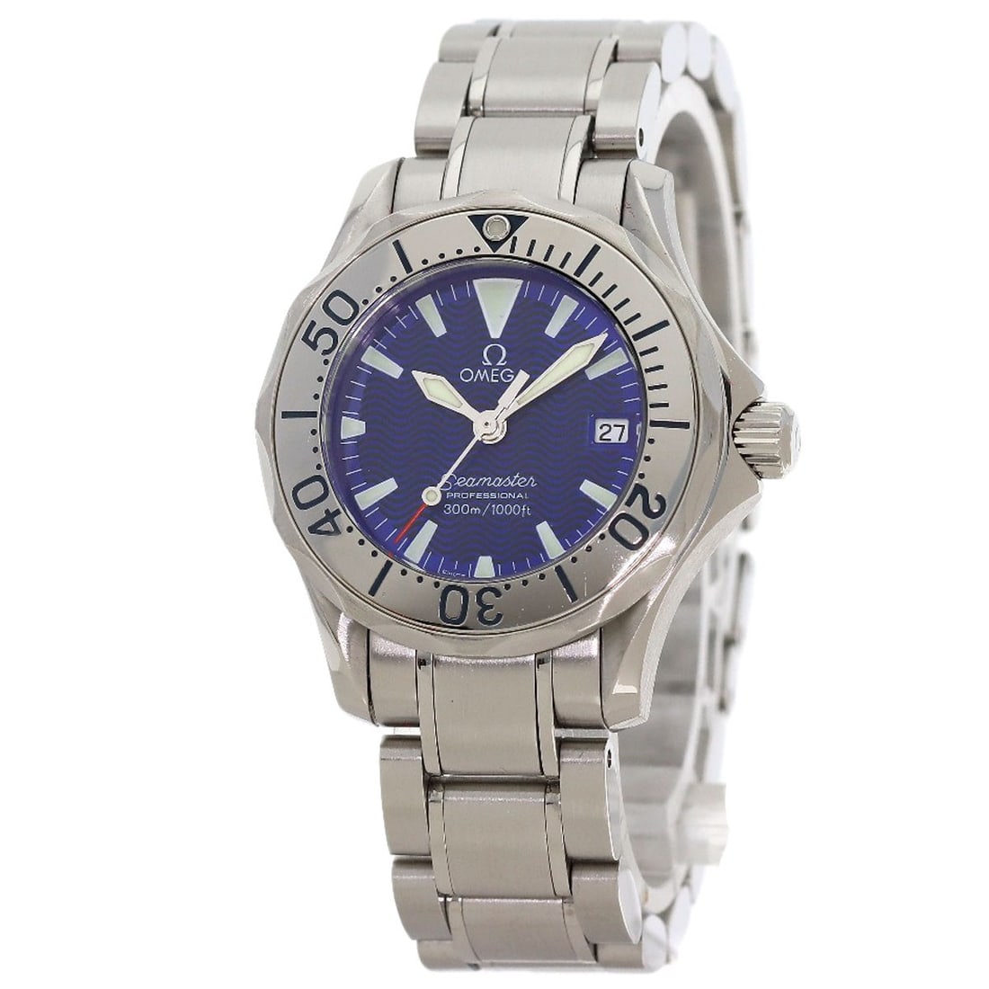 Omega Seamaster300M Watches 2285.80 Stainless Steel/ Stainless Steel: Omega Seamaster300M Watches 2285.80 Stainless Steel/ Stainless Steel Stainless steel Omega Seamaster300M watches offer a sleek, silver design with a blue dial, making them a stylish accessory for
