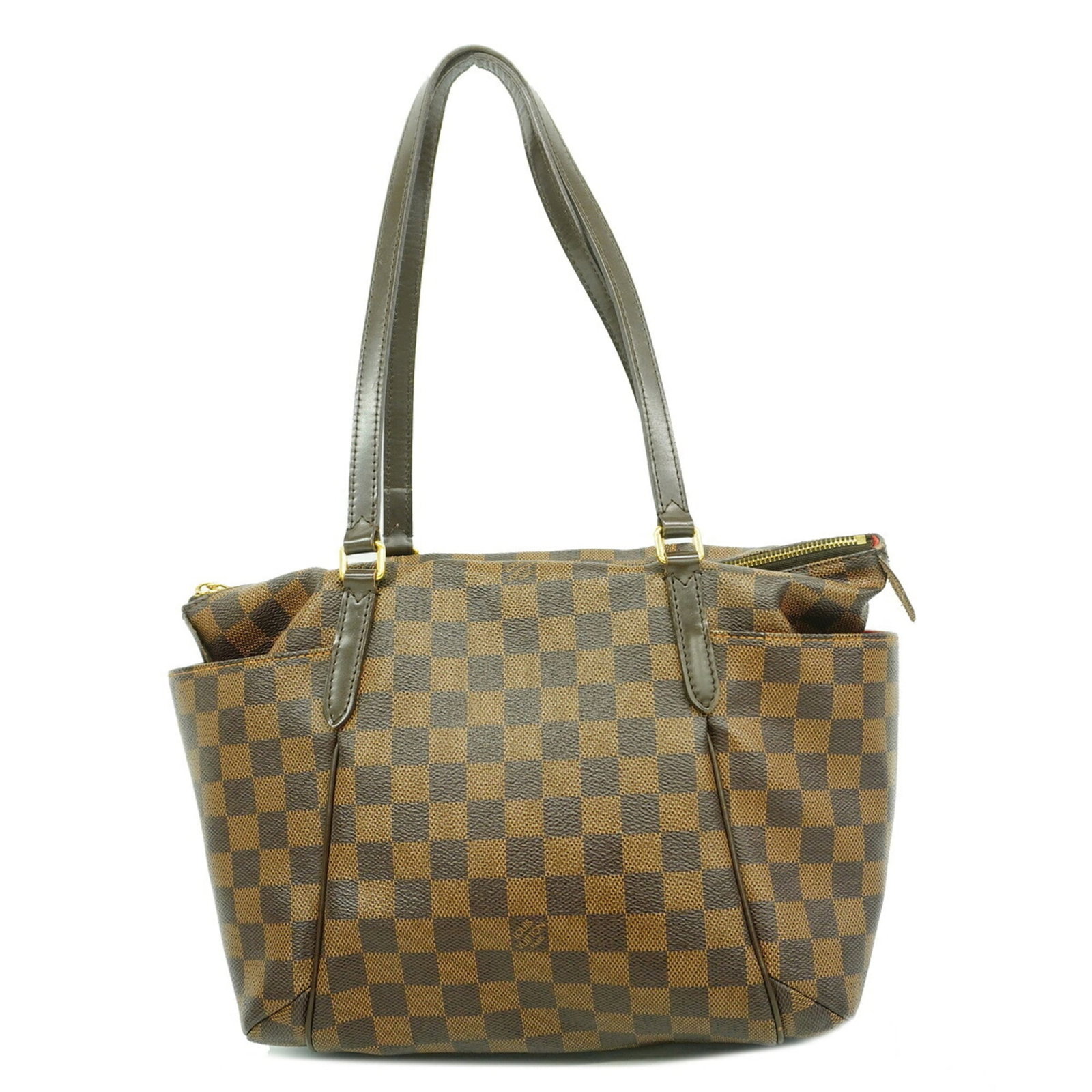 Tote Bag Louis Vuitton: Tote Bag Louis Vuitton Ebene-colored tote bag from Louis Vuitton, featuring a classic design with a 23cm x 28cm x 11cm size. The bag's signature monogram pattern adds a touch of luxury to this