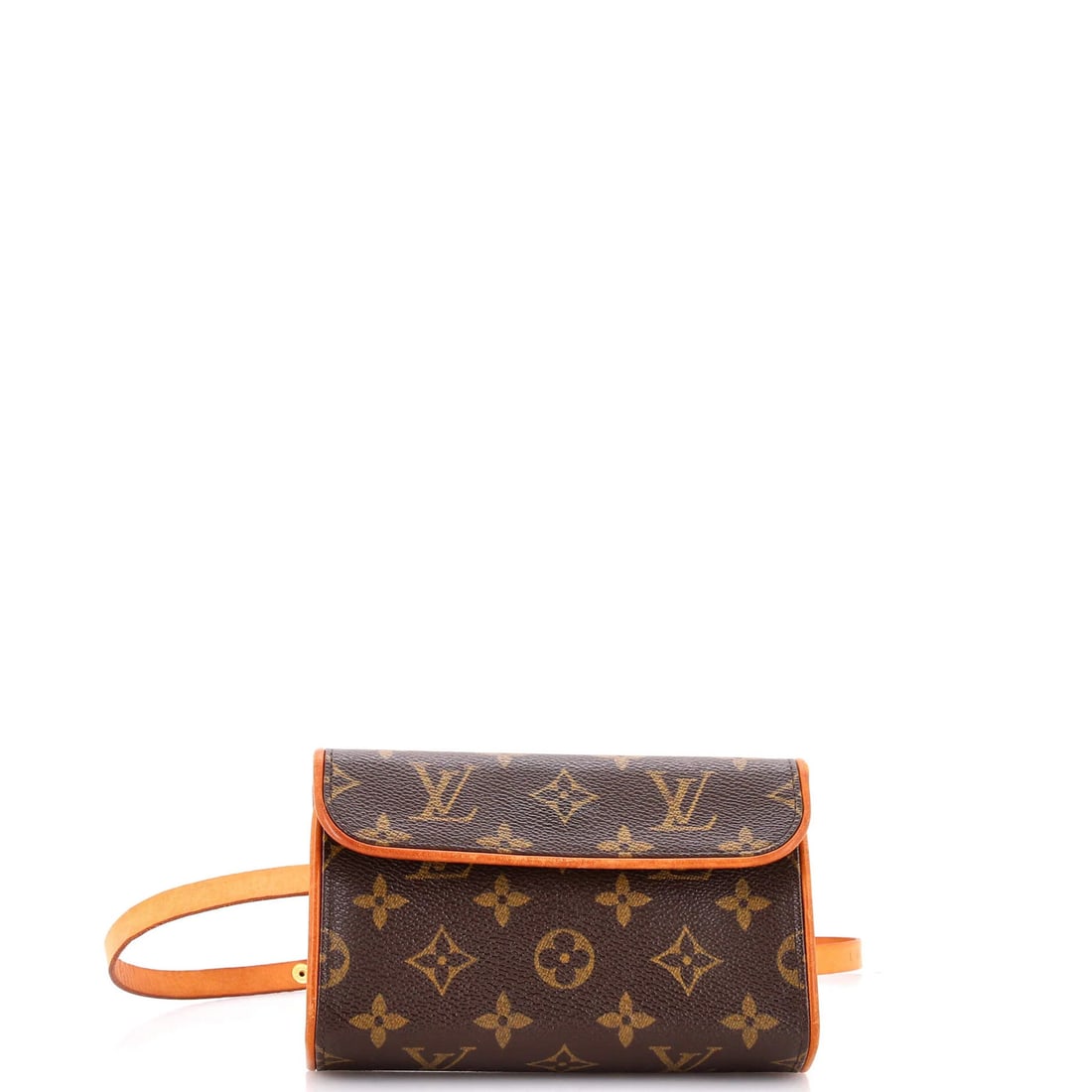 Vuitton Canvas Monogram Florentine Waist Bag: Vuitton Canvas Monogram Florentine Waist Bag Canvas Coated Louis Vuitton Florentine Waist Bag in Brown. This Florentine Waist Bag features a classic canvas coated exterior with a timeless brown color 