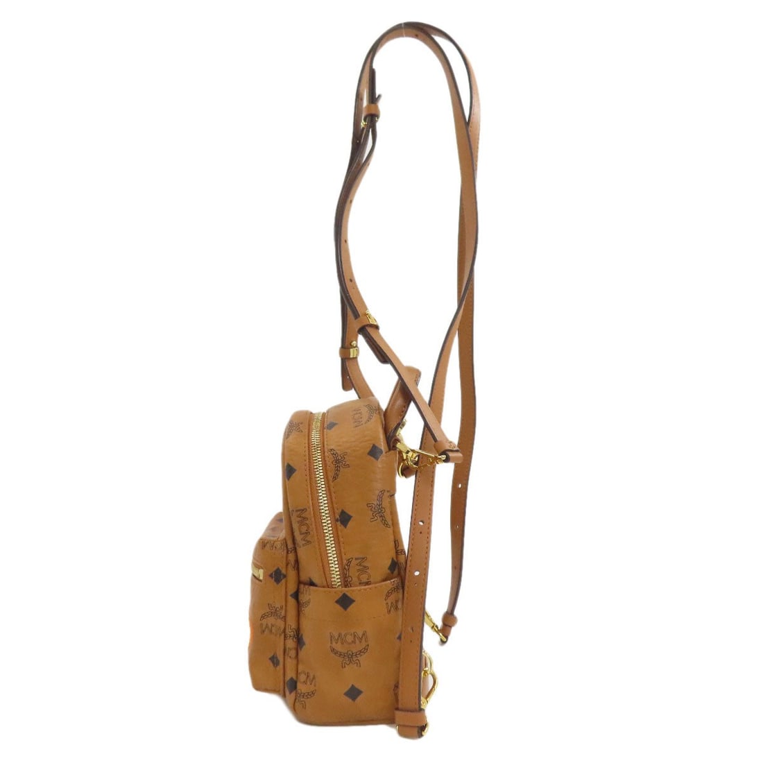 Logo Backpack Pvc Daypack Mcm - 3