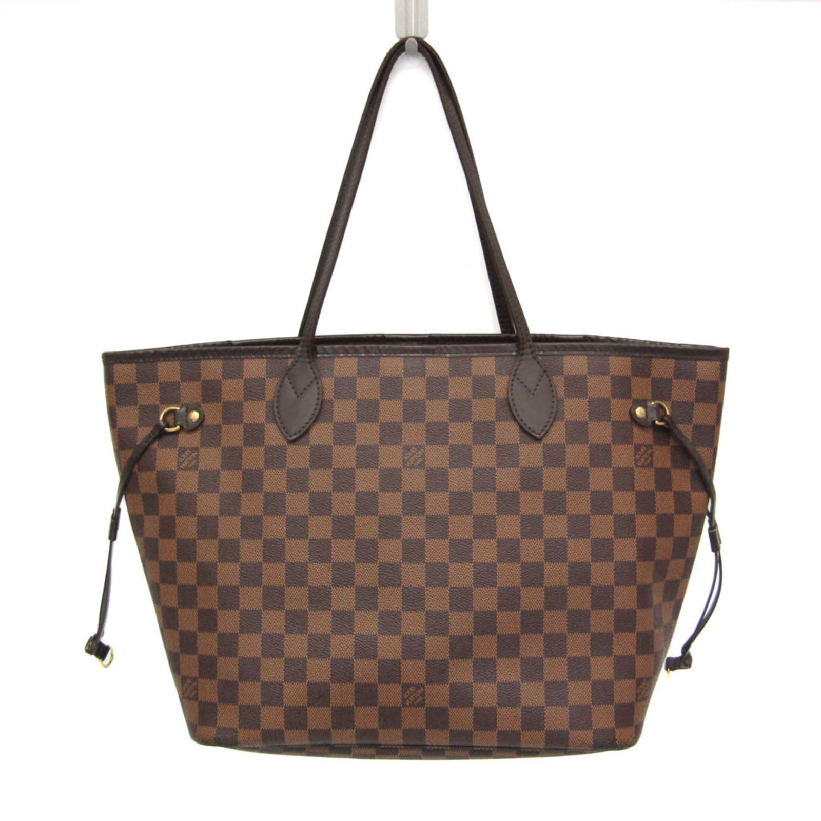 Damier Canvas Louis Vuitton Tote: Damier Canvas Louis Vuitton Tote Damier Canvas Louis Vuitton Tote - A stylish and functional tote bag with a classic Damier pattern, made from high-quality Damier Canvas. This Neverfull MM bag feature