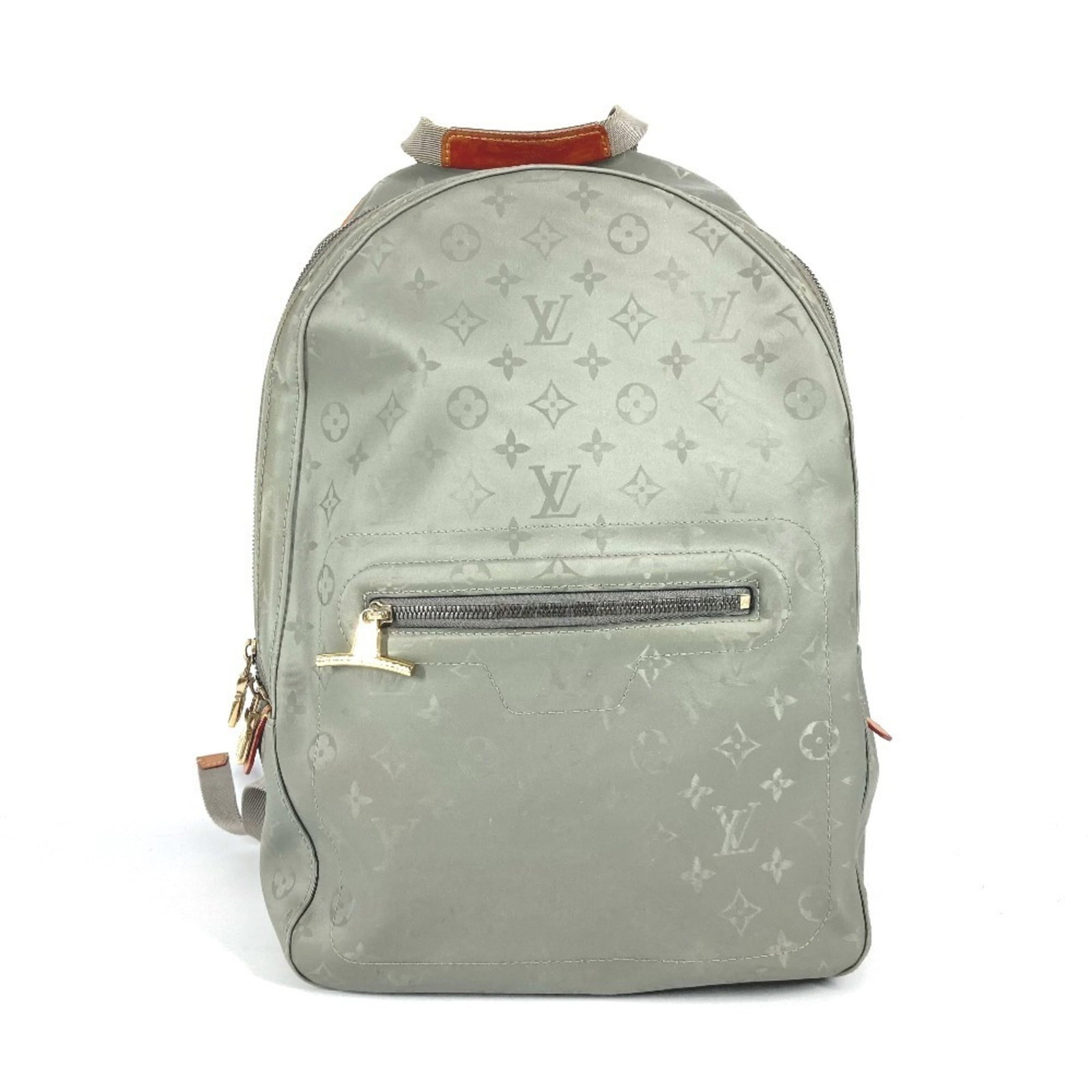 Vuitton Louis Monogram Backpack: Vuitton Louis Monogram Backpack The Louis Vuitton Louis Monogram Backpack is a timeless design featuring the iconic monogram pattern in beige. Made from high-quality materials, this backpack boasts a