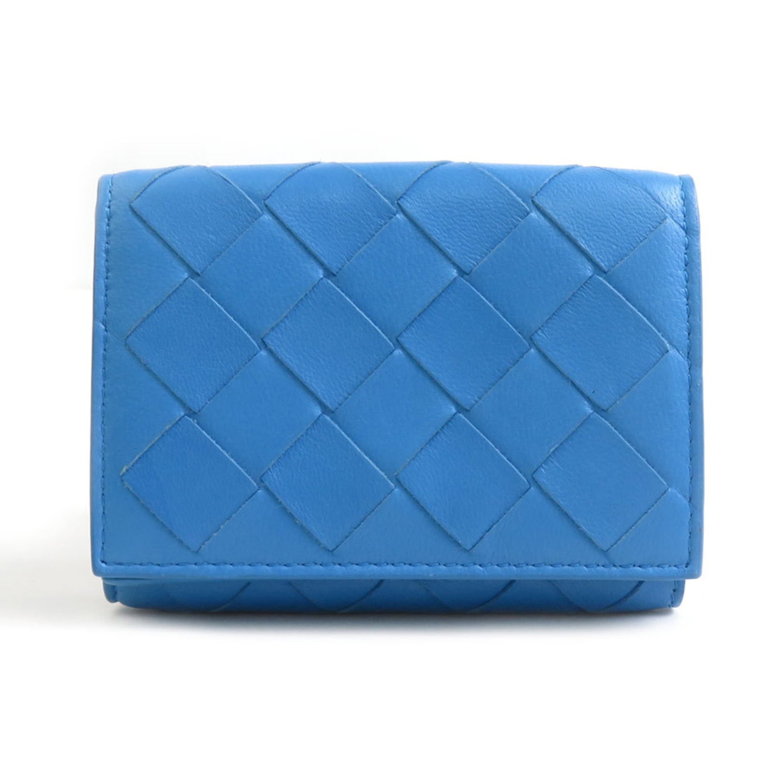Bottega Veneta Wallet (Tri-Fold) Leather: Bottega Veneta Wallet (Tri-Fold) Leather Bottega Veneta's Tri-Fold Leather Wallet is a timeless classic, crafted from high-quality Italian leather. Its sleek design and compact size make it a