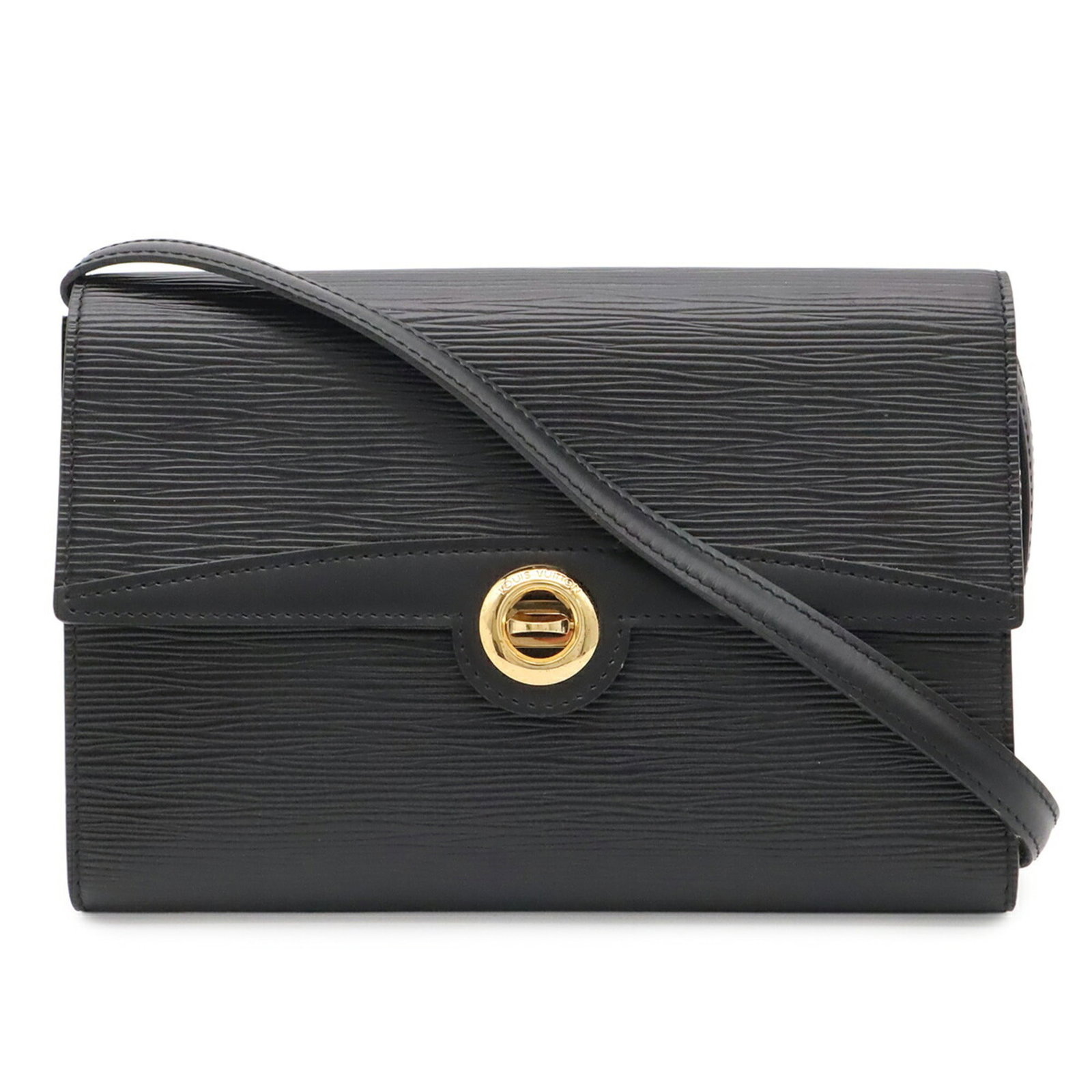 Louis Vuitton Clutch Bag Shoulder Bag Epi Leather: Louis Vuitton Clutch Bag Shoulder Bag Epi Leather The Louis Vuitton Epi Leather Clutch Bag is a sleek and sophisticated shoulder bag made from high-quality Epi leather. Measuring 17cm x 24cm x 3cm,
