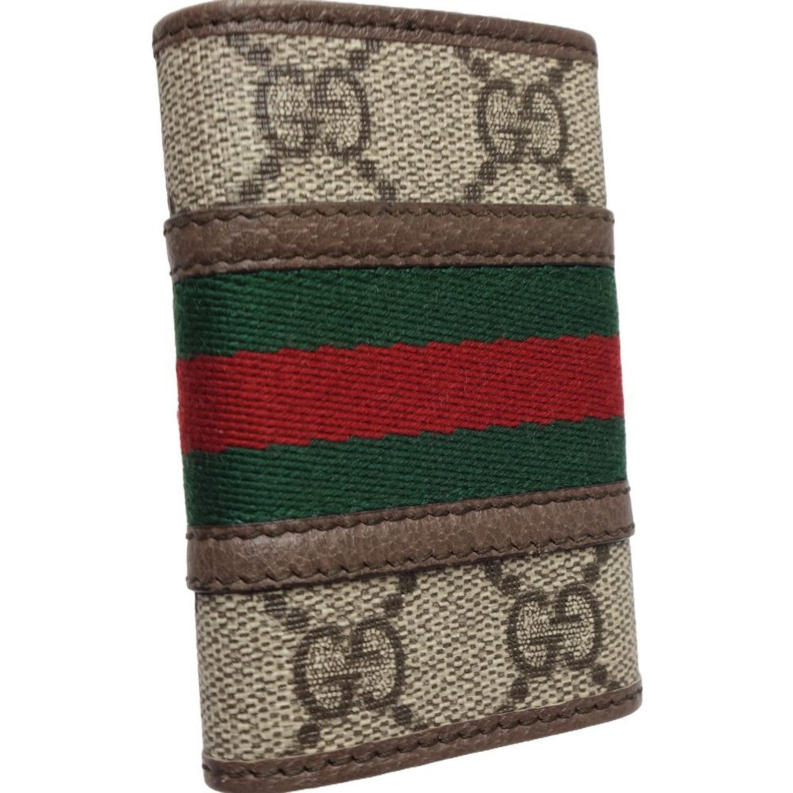 Canvas leather keycase by Gucci - 3