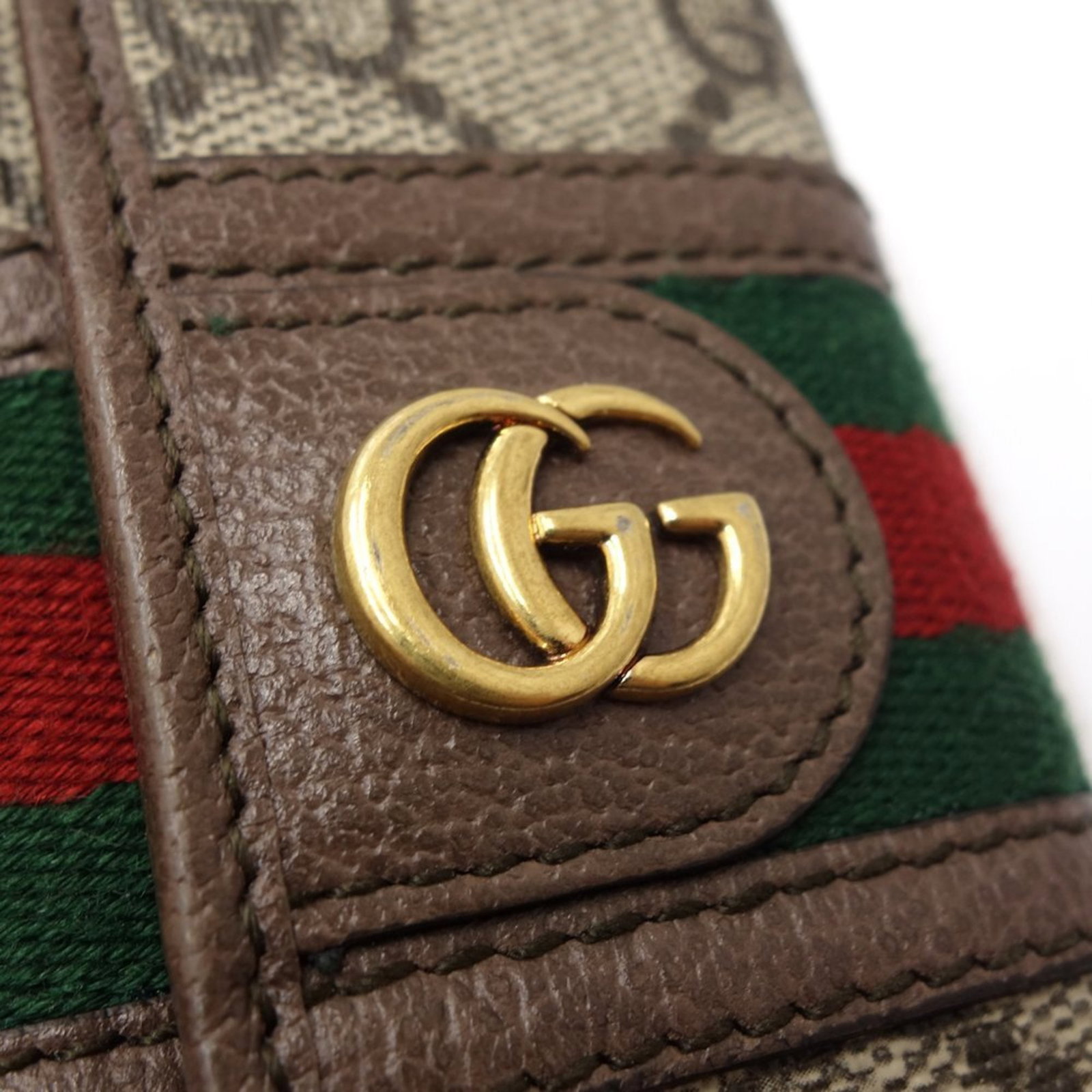 Canvas leather keycase by Gucci - 5