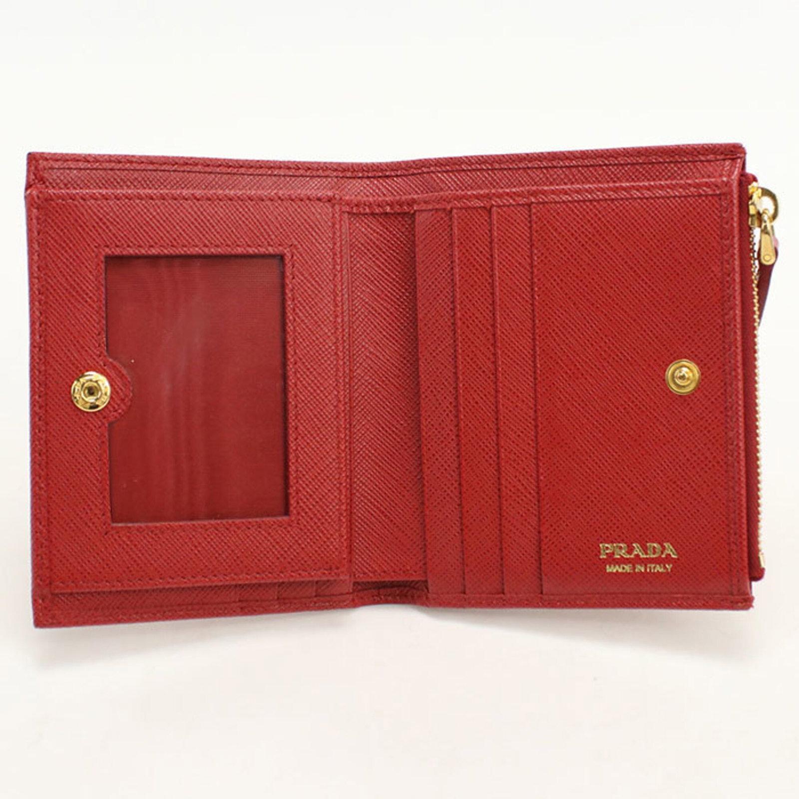 Bi fold leather wallet - 3