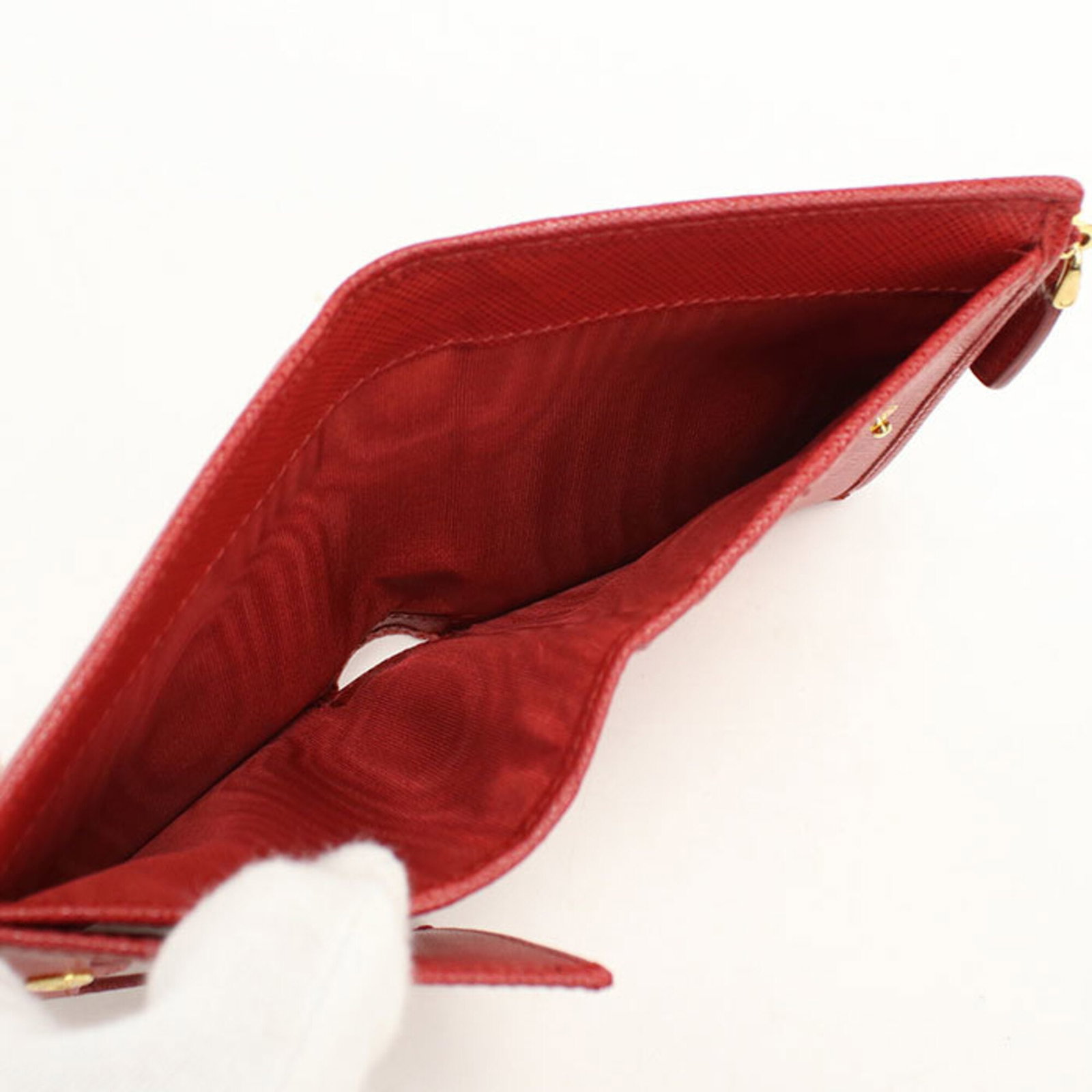 Bi fold leather wallet - 4