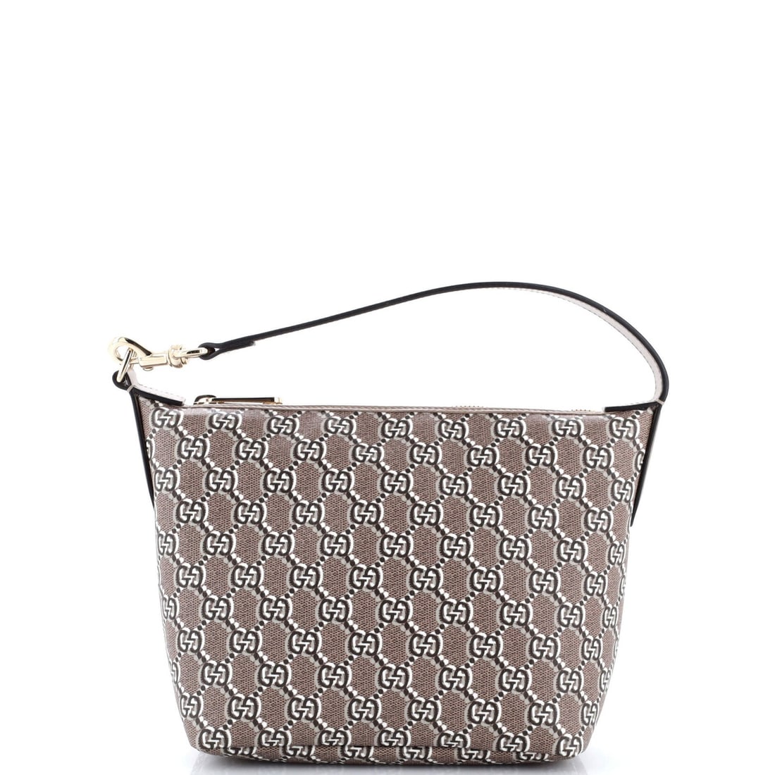 Super Mini Bag Zip Shoulder Gucci Shadow GG Coated Canvas: Super Mini Bag Zip Shoulder Gucci Shadow GG Coated Canvas Super Mini Bag Zip Shoulder Gucci Shadow GG Coated Canvas - A compact and stylish accessory, this Super Mini Bag features a brown canvas