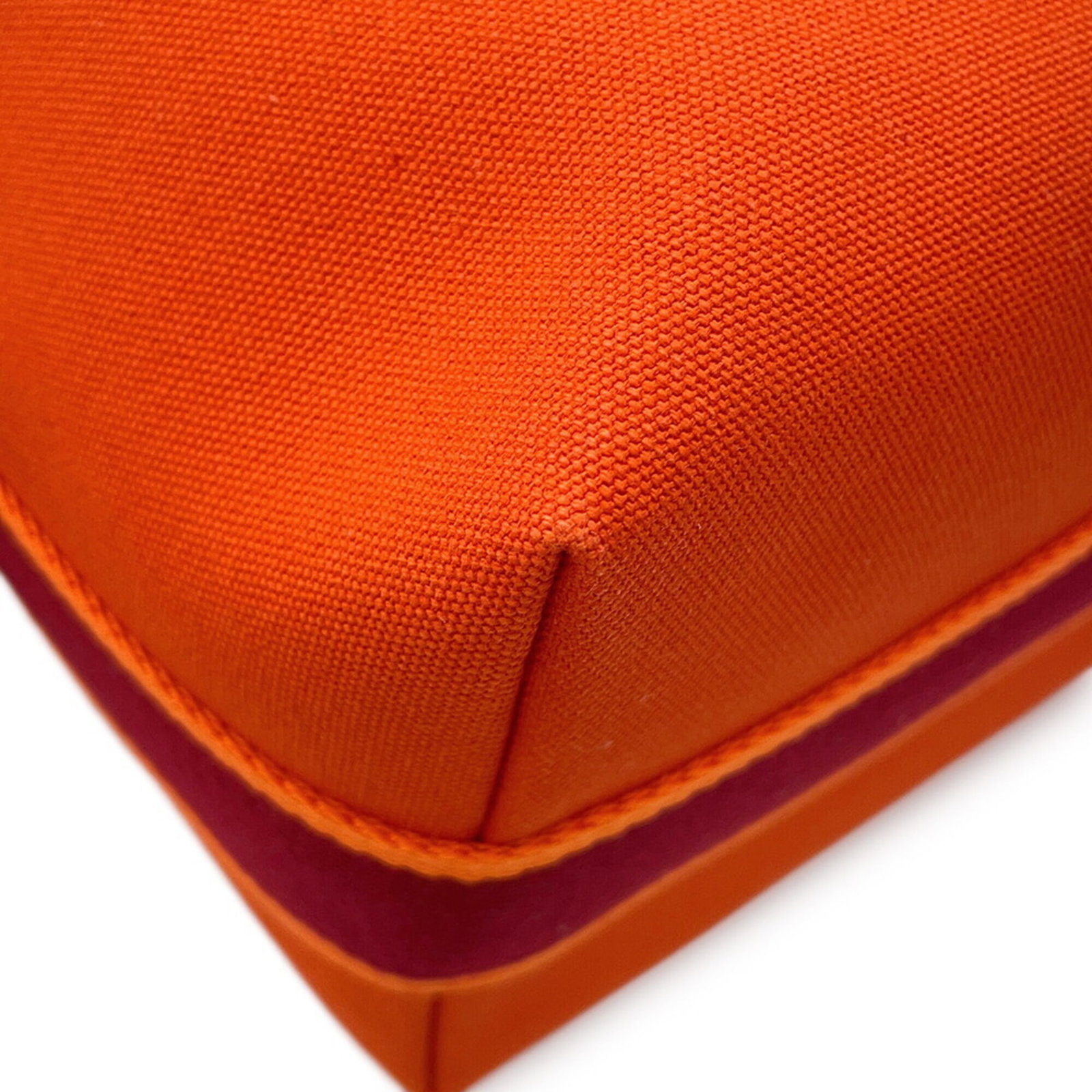 Handbag Canvas Pouch Hermes - 6