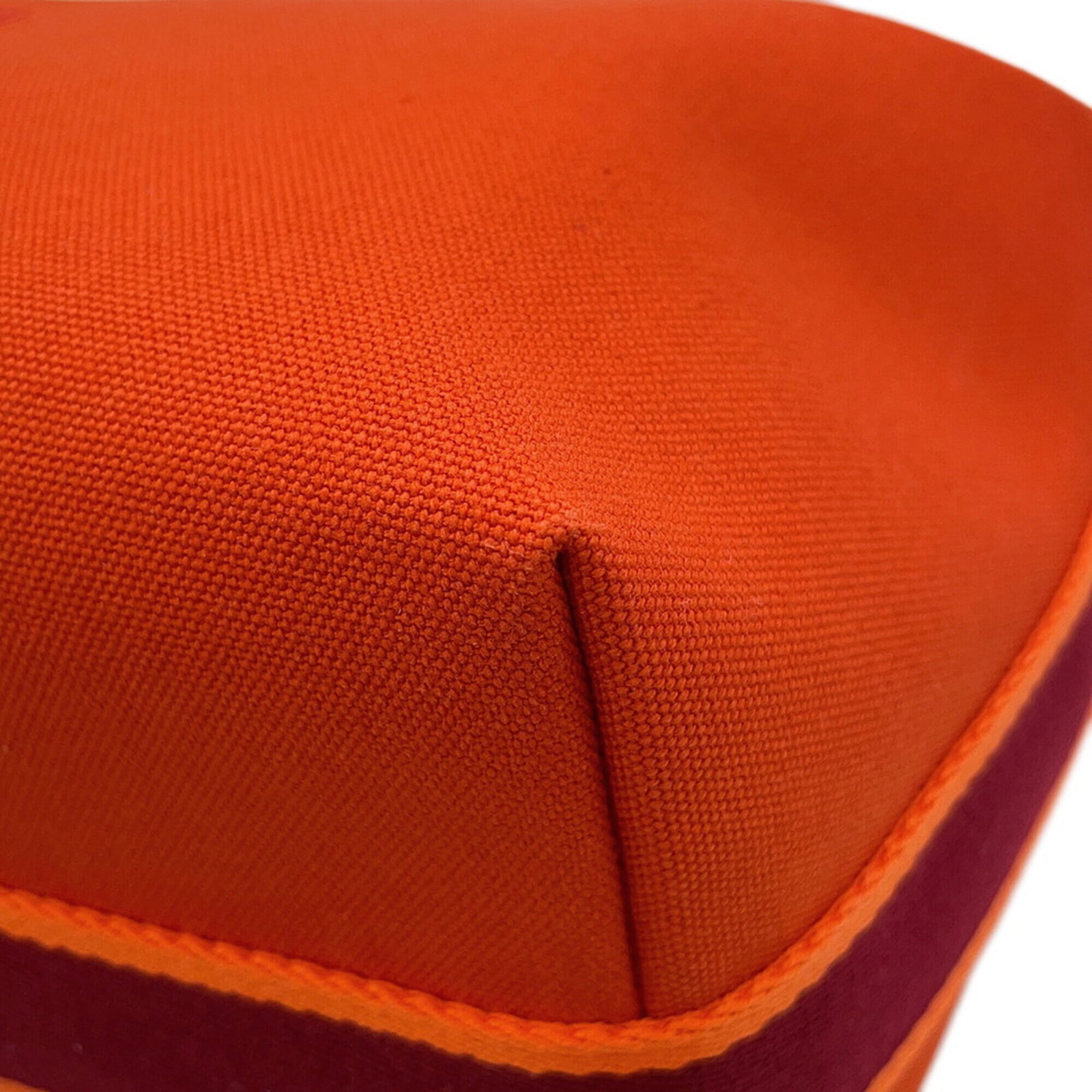 Handbag Canvas Pouch Hermes - 7