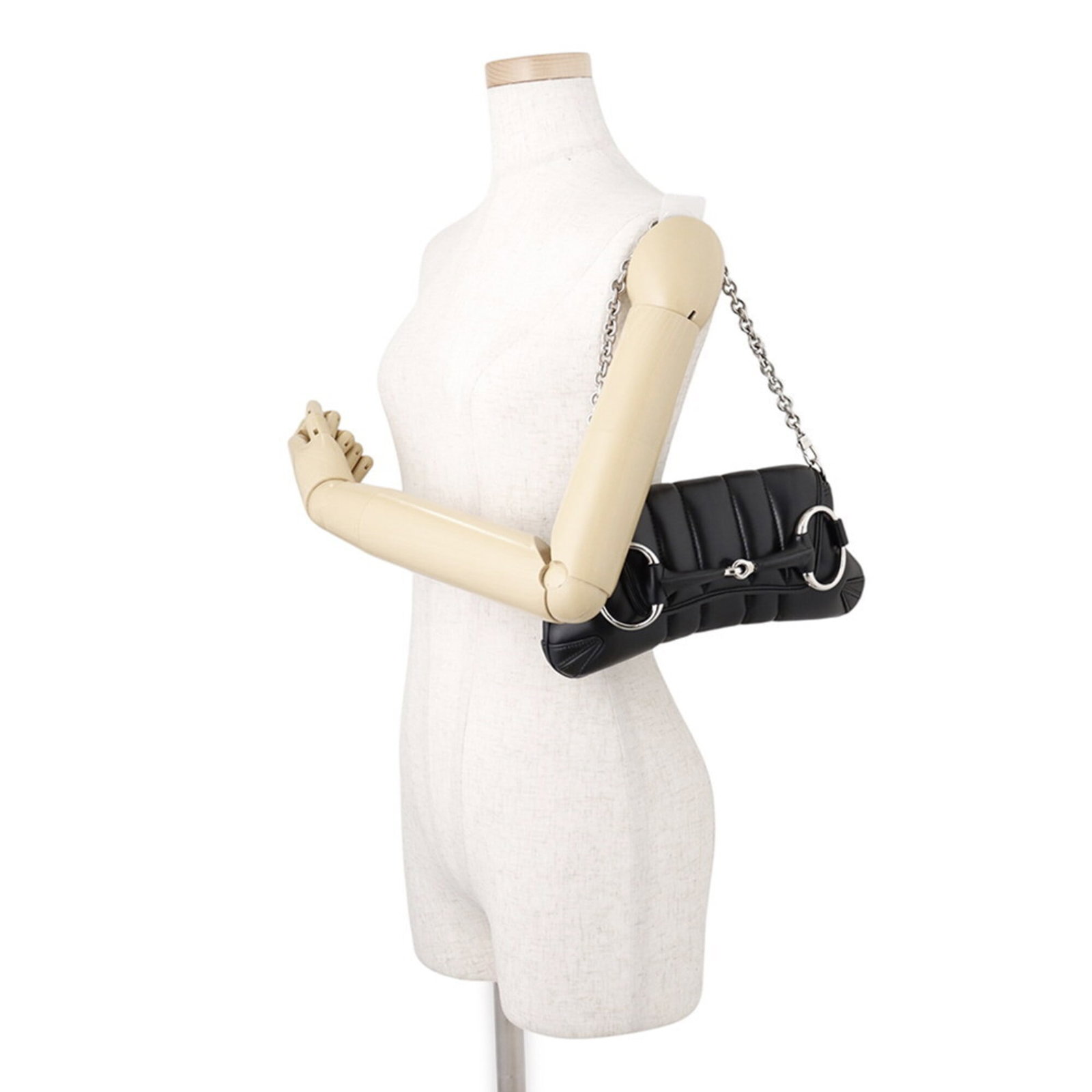 Handbag Leather Gucci - 5