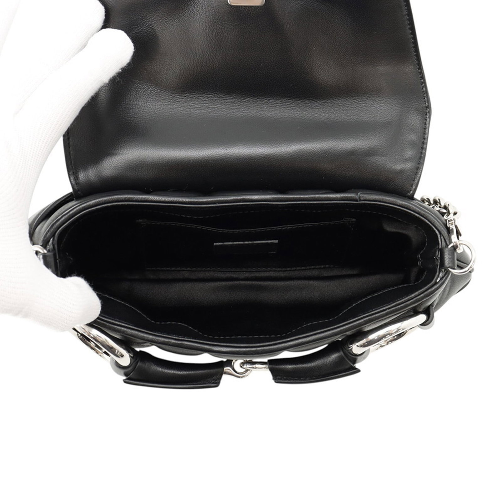 Handbag Leather Gucci - 6