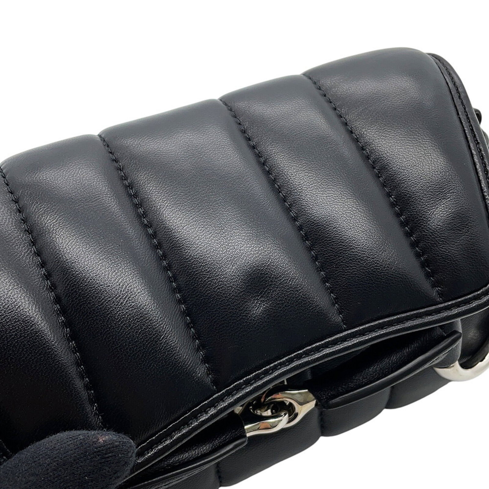 Handbag Leather Gucci - 7