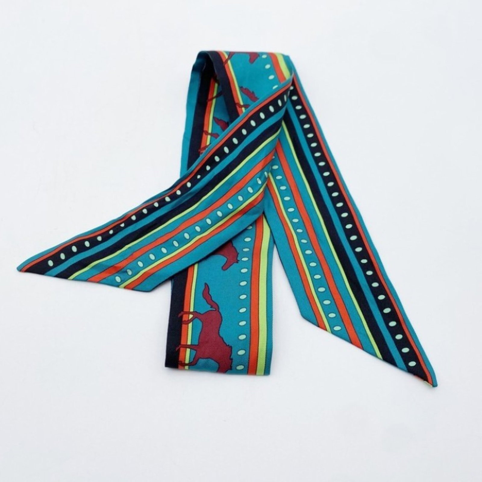 Silk Hermes Scarf 100 - 2