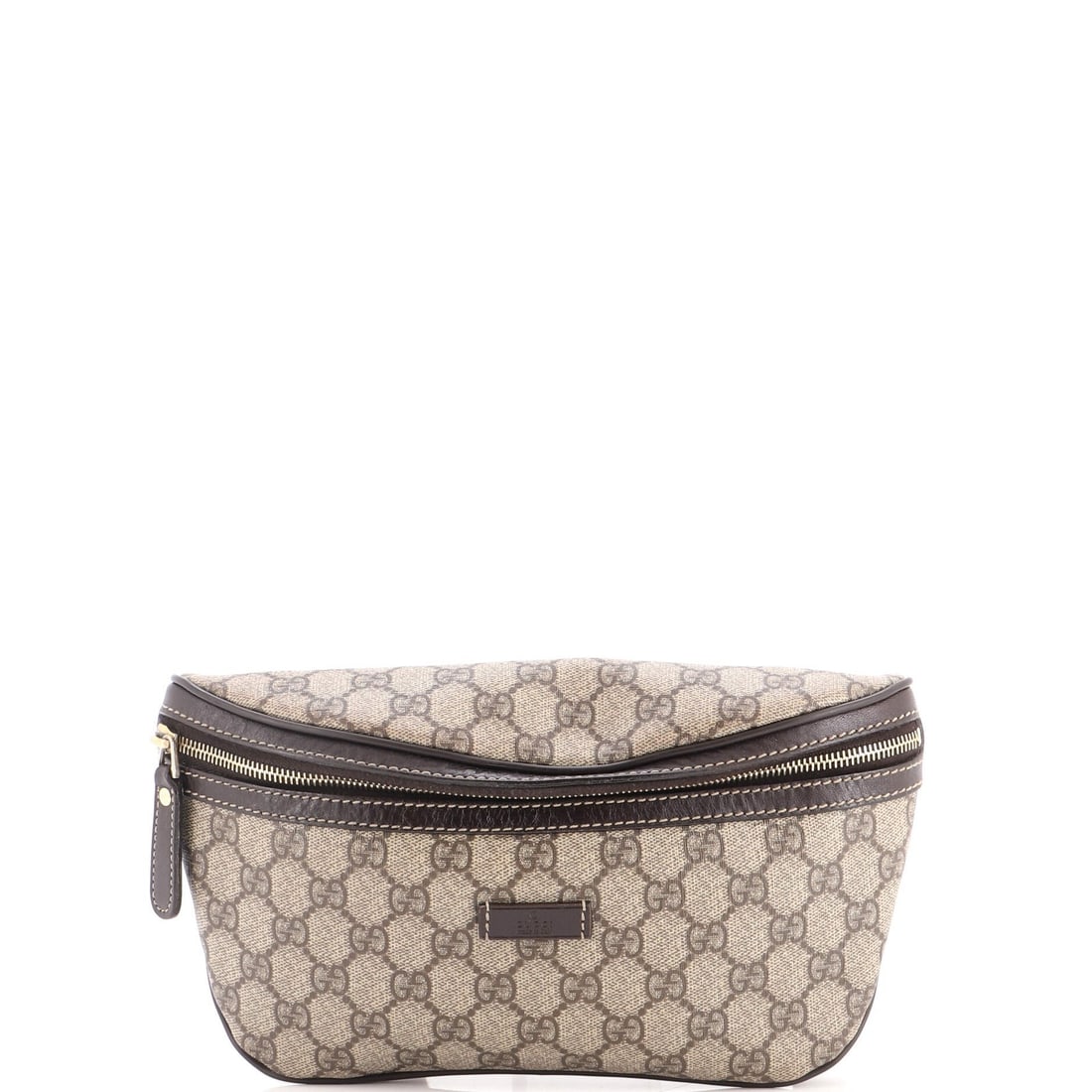 Gucci Coated Canvas Bag Leather Belt Small GG (1 of 6)