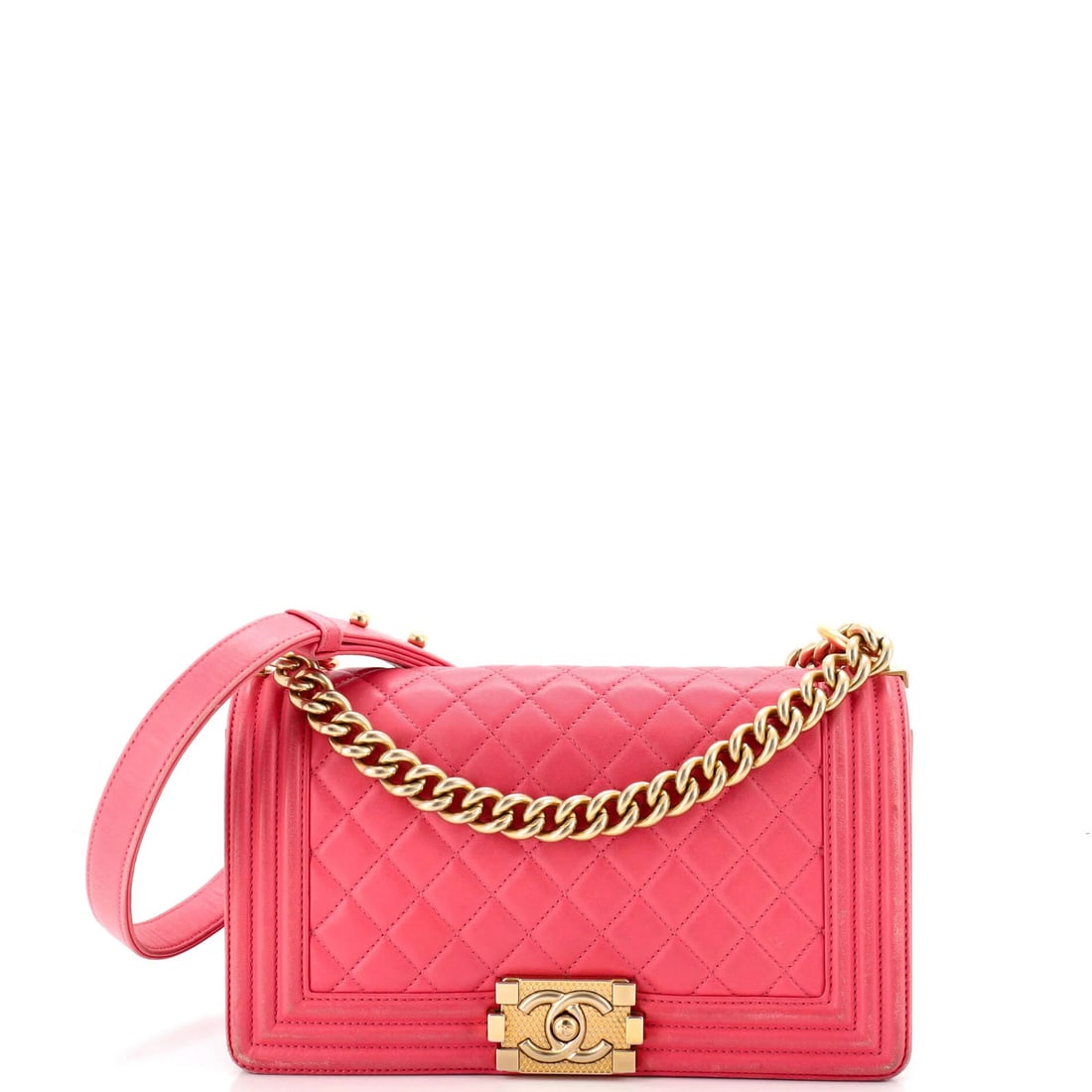 Calfskin Quilted Medium Old Boy Flap Bag Chanel (1 of 6)