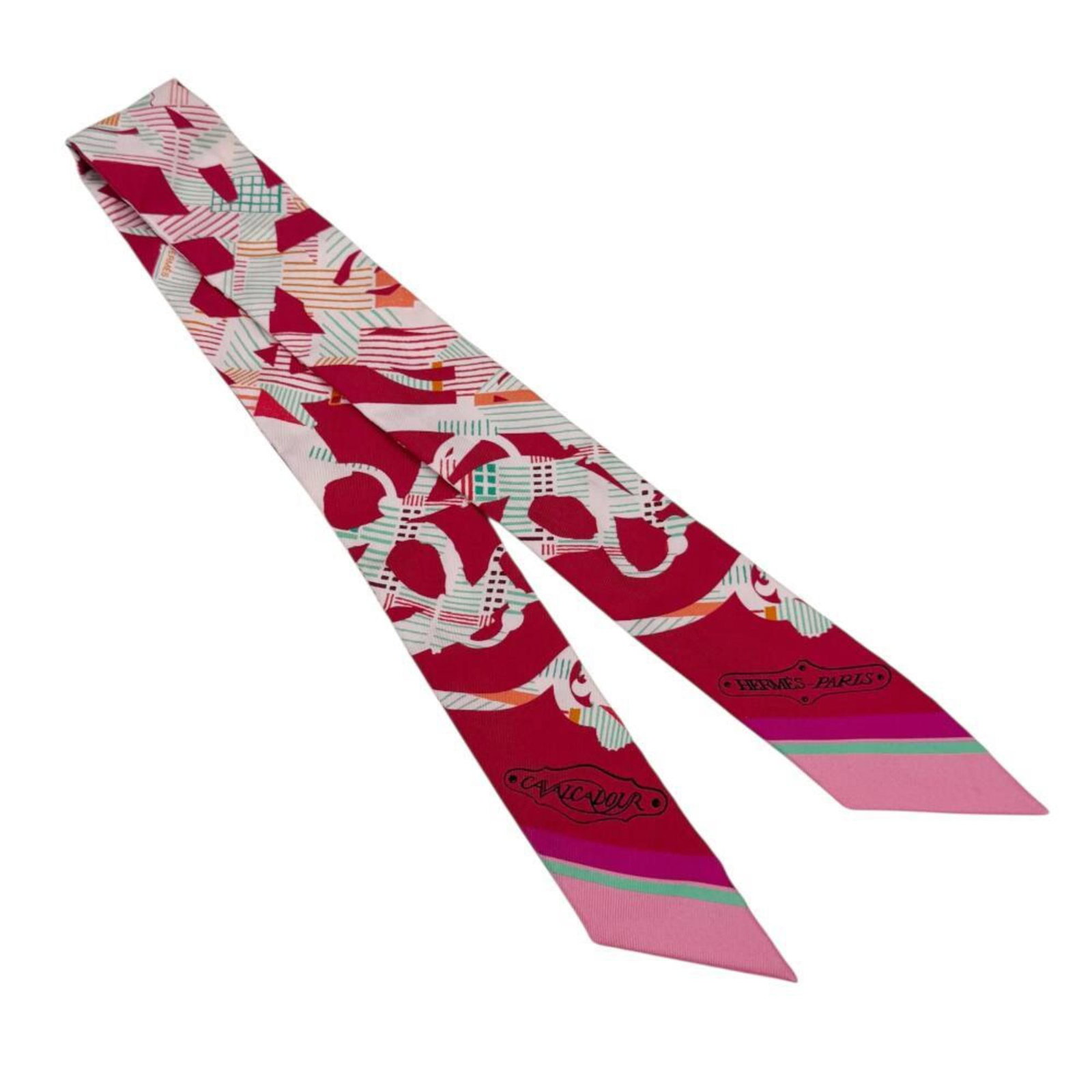 Silk Hermes Scarf - 2