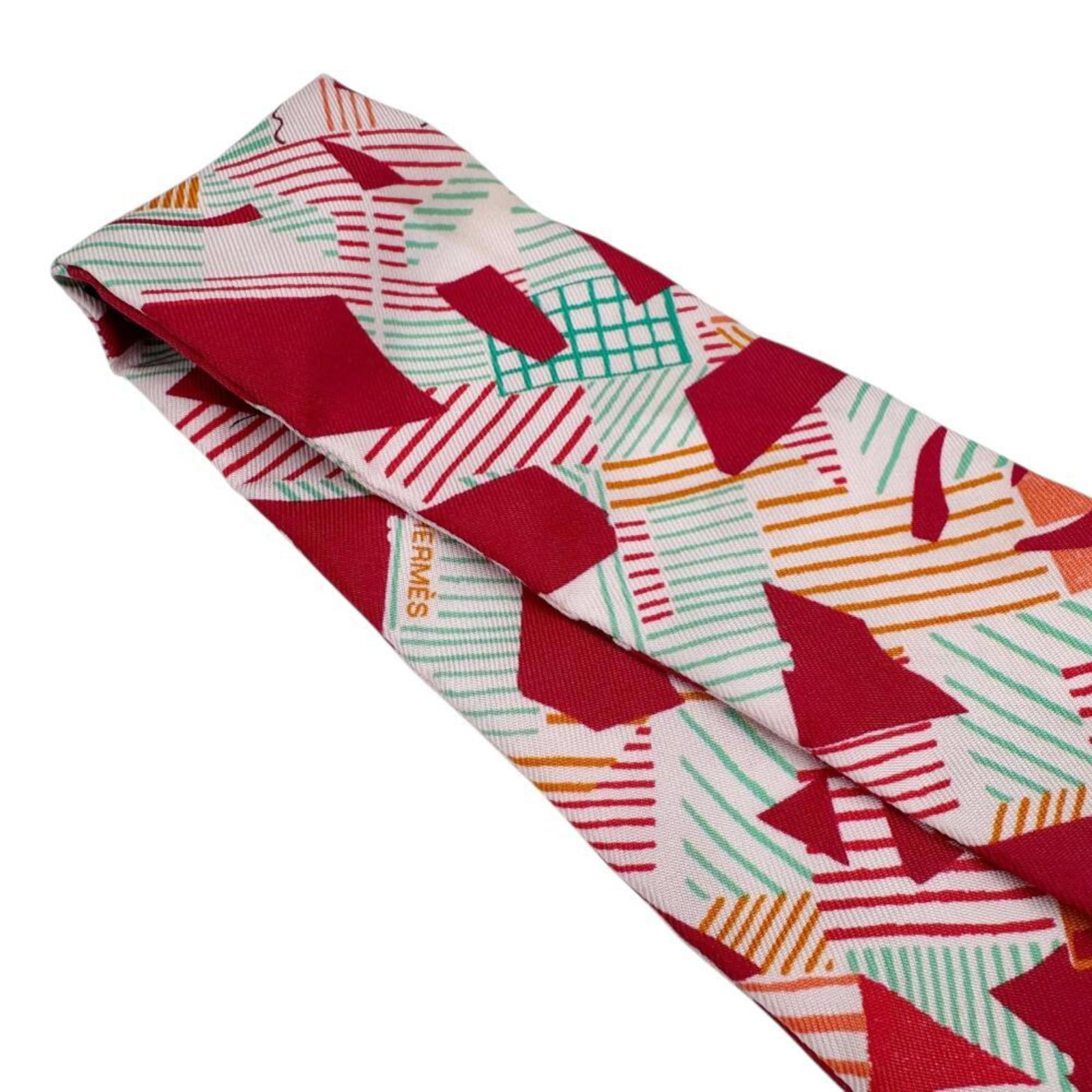 Silk Hermes Scarf - 3