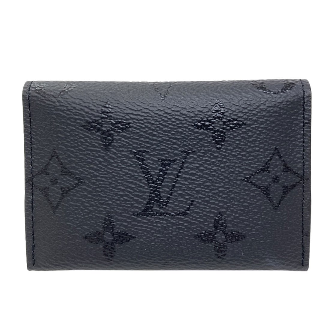Slim Porte Cartes Card Case Monogram Midnight Louis Vuitton M26733: Slim Porte Cartes Card Case Monogram Midnight Louis Vuitton M26733 Slim Porte Cartes Card Case in Monogram Midnight from LOUIS VUITTON, featuring a sleek black exterior with the iconic monogram
