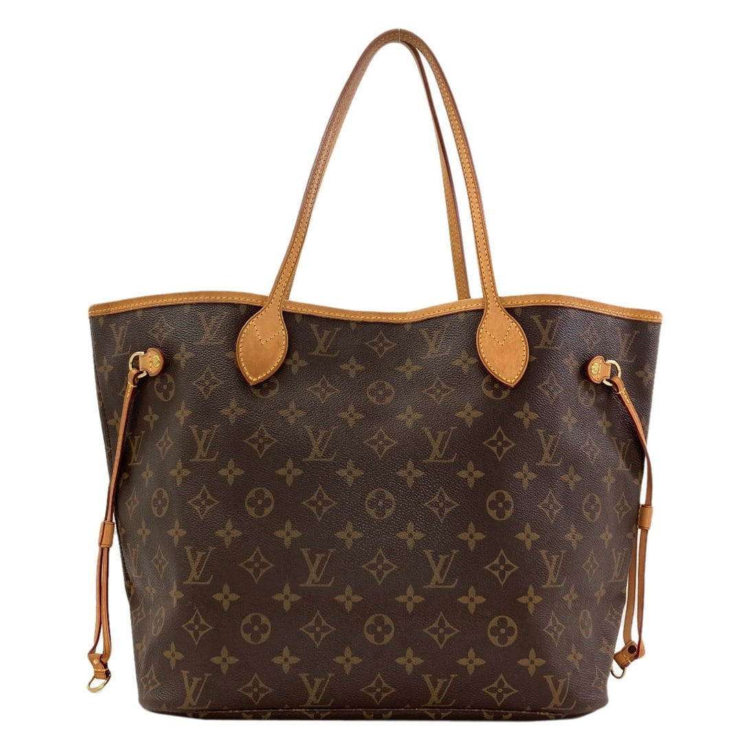 Louis Vuitton M40156 Neverfull Mm Tote Bag Monogram Canvas: Louis Vuitton M40156 Neverfull Mm Tote Bag Monogram Canvas Brown Monogram Canvas Tote Bag with Classic Design. This Louis Vuitton M40156 Neverfull Mm Tote Bag features a timeless design with a