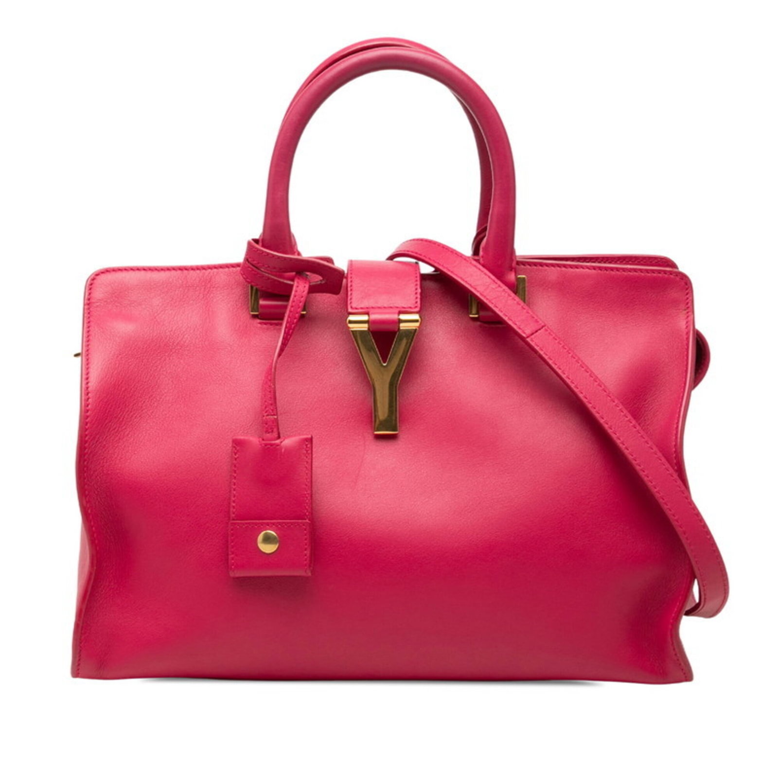 Saint Laurent Handbag Shoulder Bag Leather: Saint Laurent Handbag Shoulder Bag Leather The Saint Laurent Handbag Shoulder Bag Leather is a stylish and versatile accessory, featuring a sleek pink leather design with a magnet closure. Measuring 2
