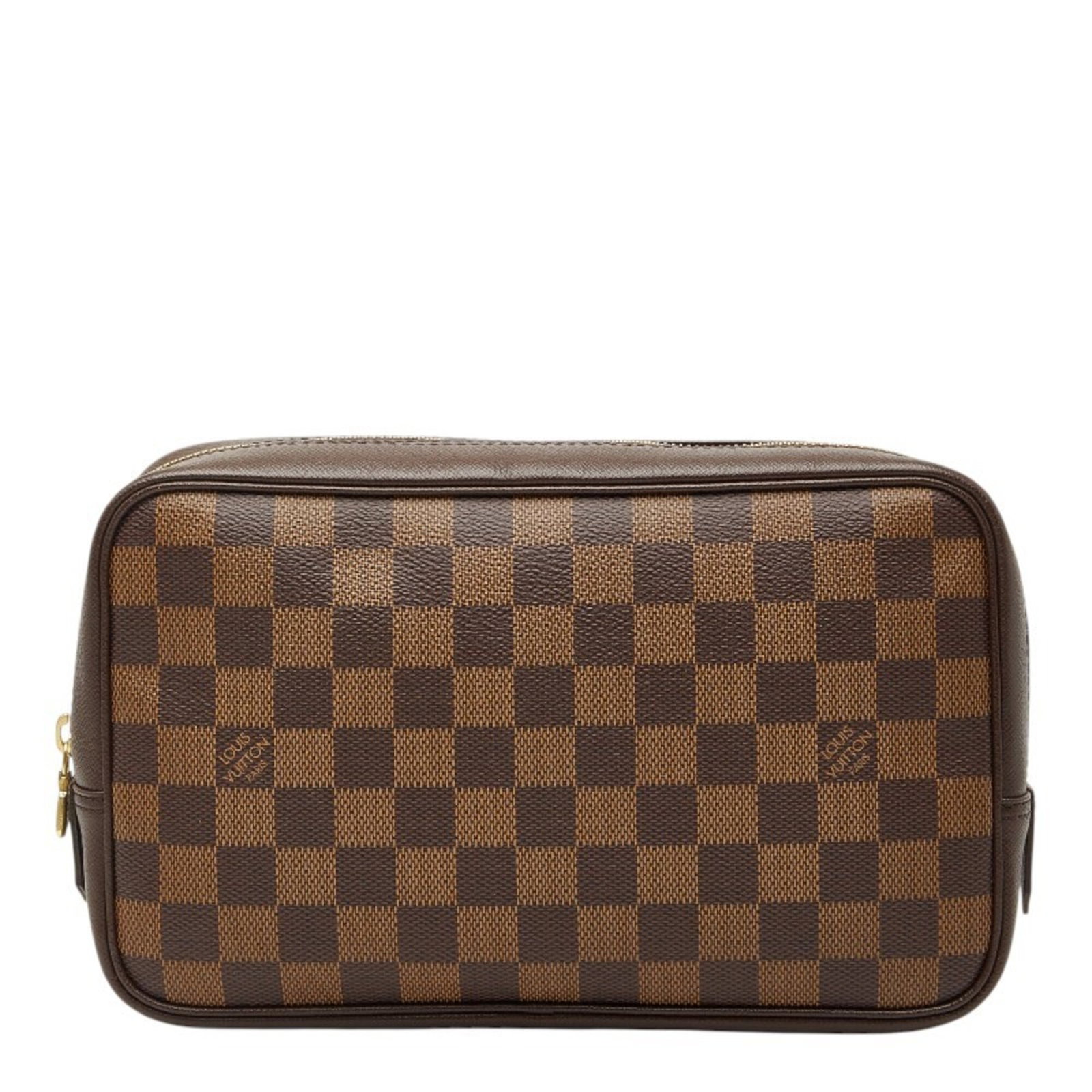 Vuitton Pouch Pvc Louis: Vuitton Pouch Pvc Louis The Louis Vuitton Pouch Pvc Louis is a stylish and durable accessory, featuring a sleek brown PVC design with a signature logo. Measuring 15cm x 25cm x 6cm, it offers a