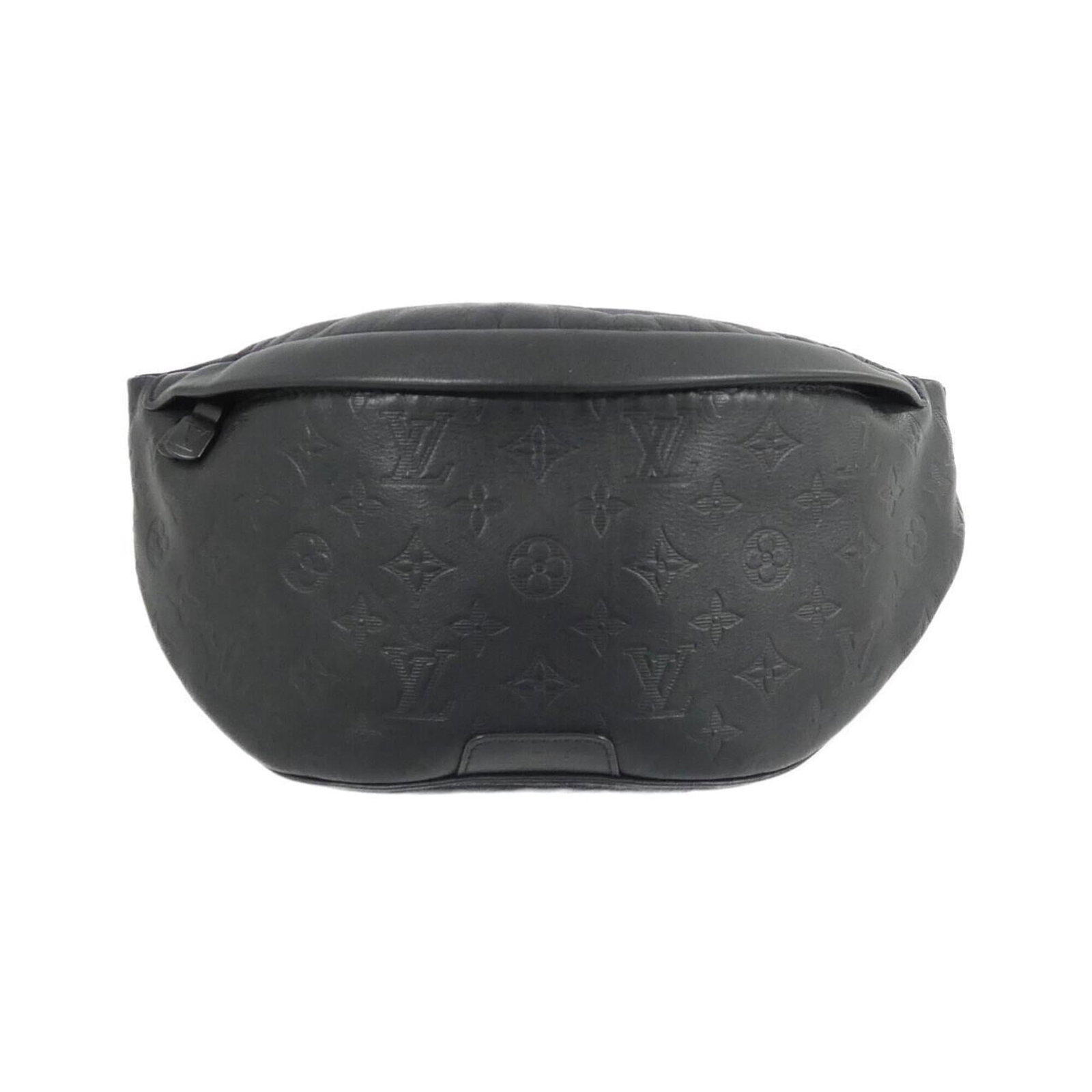 Leather Sling Bag Shoulder Bag Fanny Pack Louis Vuitton: Leather Sling Bag Shoulder Bag Fanny Pack Louis Vuitton Black Louis Vuitton Leather Sling Bag with Calfskin Material and Signature. This sleek fanny pack features a classic design, made from high-qual