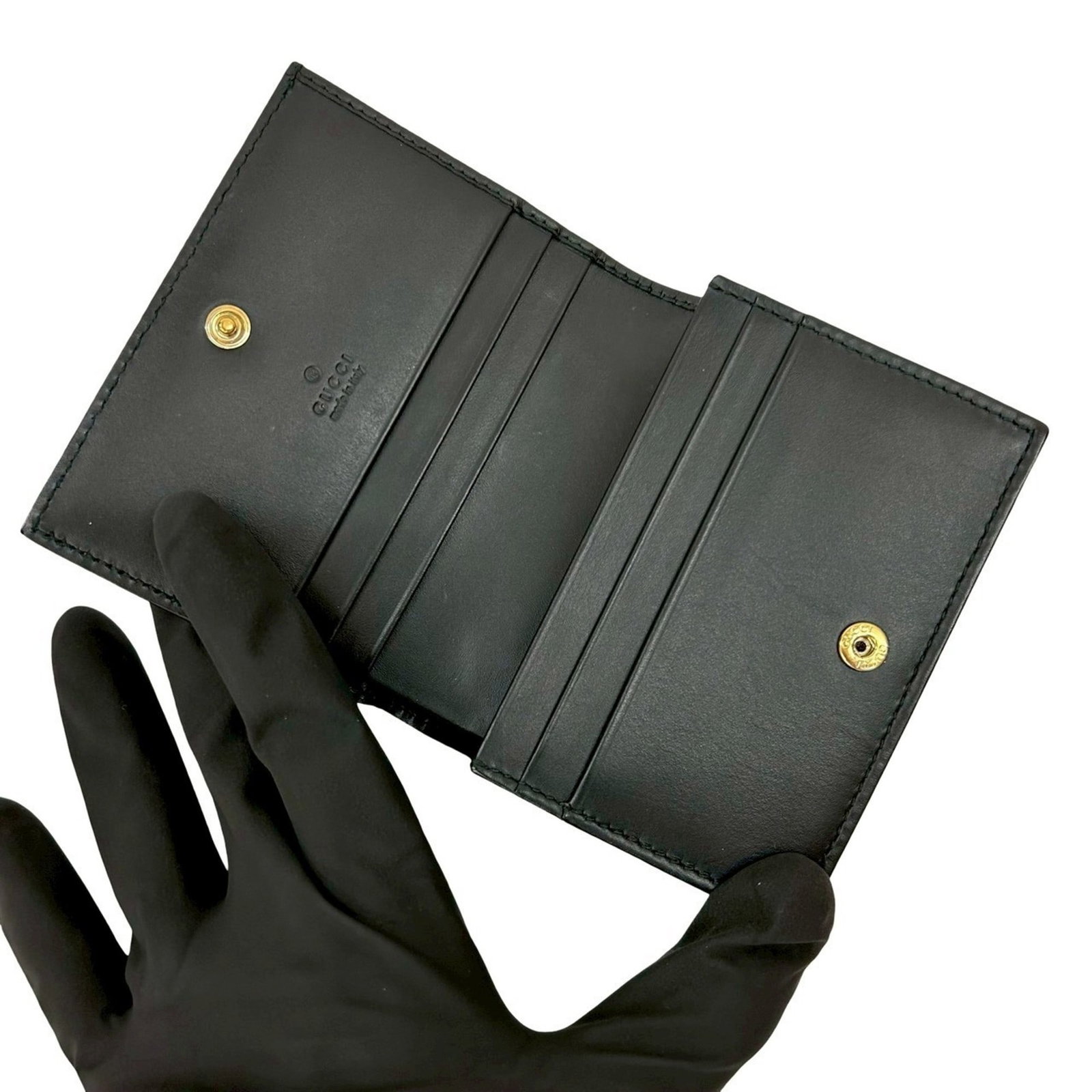 Case Card Leather Gucci - 7