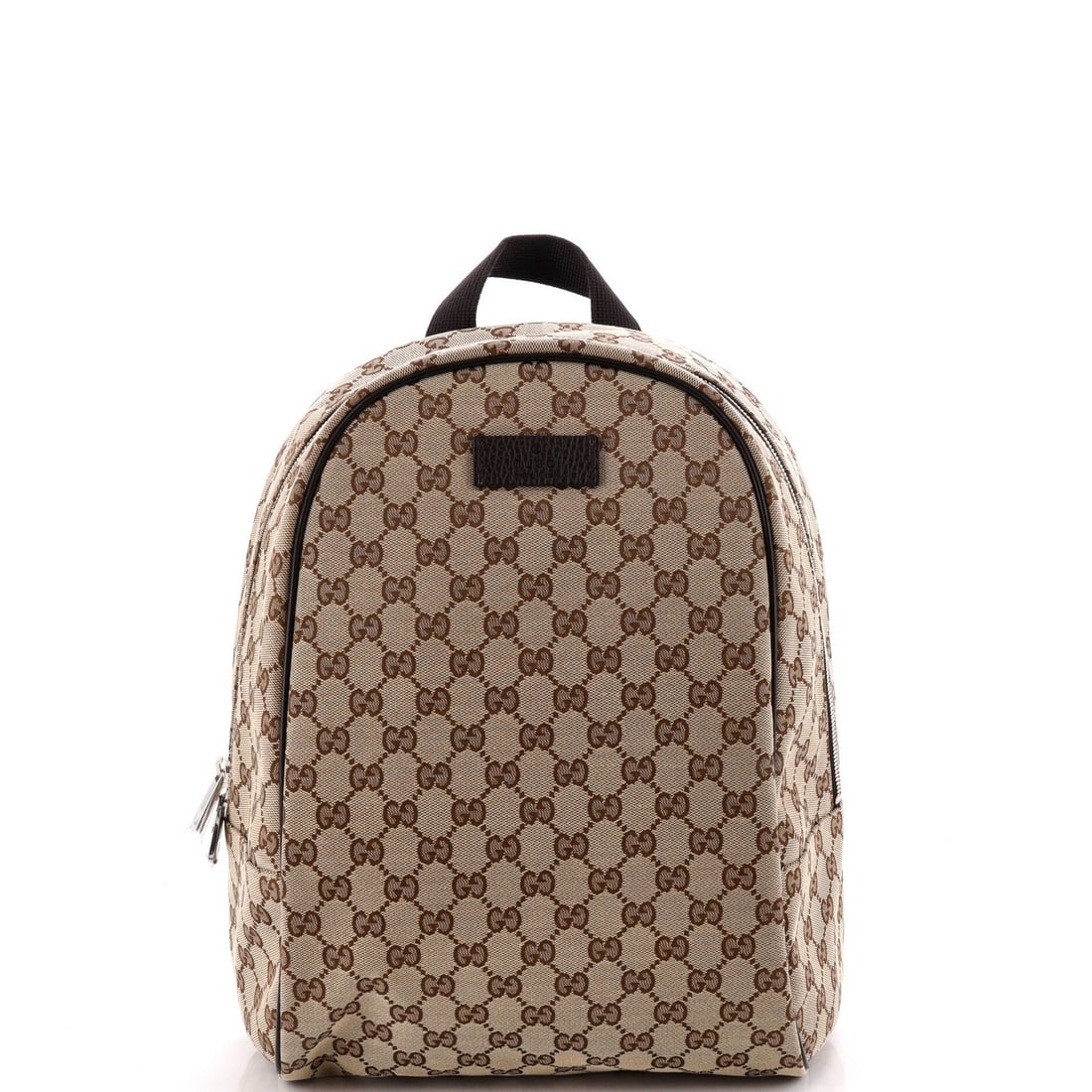 Zip Around Canvas Gucci Backpack Travel: Zip Around Canvas Gucci Backpack Travel Zip Around Canvas Gucci Backpack Travel - A stylish and practical travel companion, this Gucci backpack features a sturdy canvas exterior in rich brown, with a