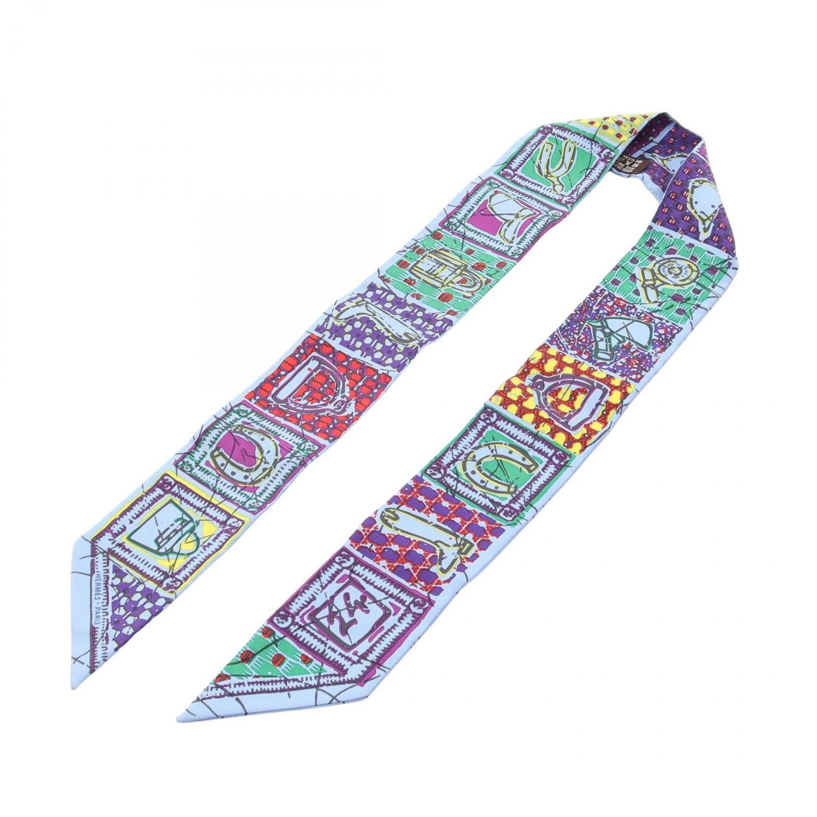 Silk Hermes Scarf - 2