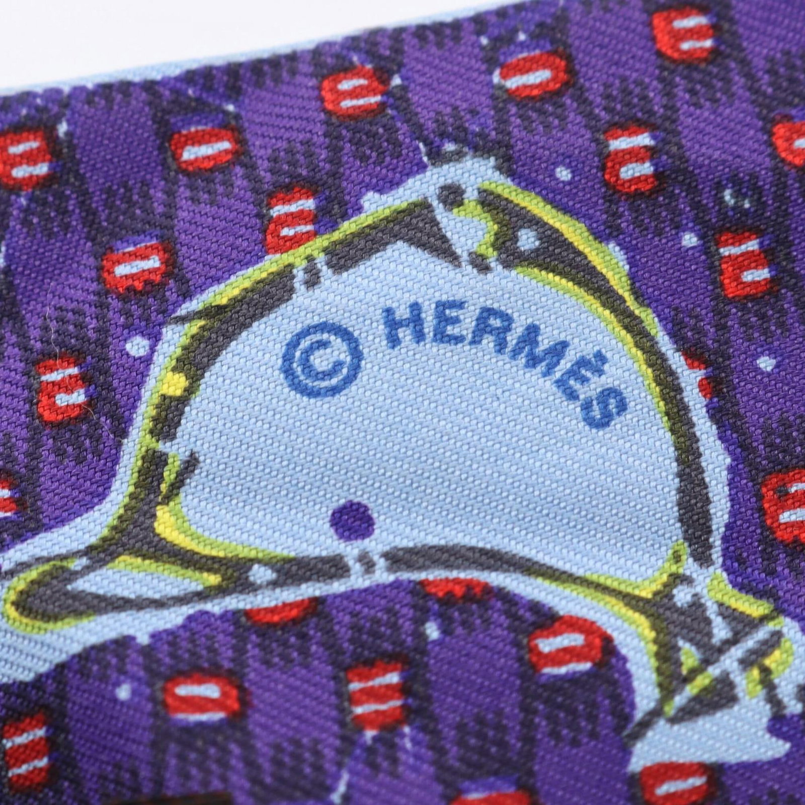 Silk Hermes Scarf - 4