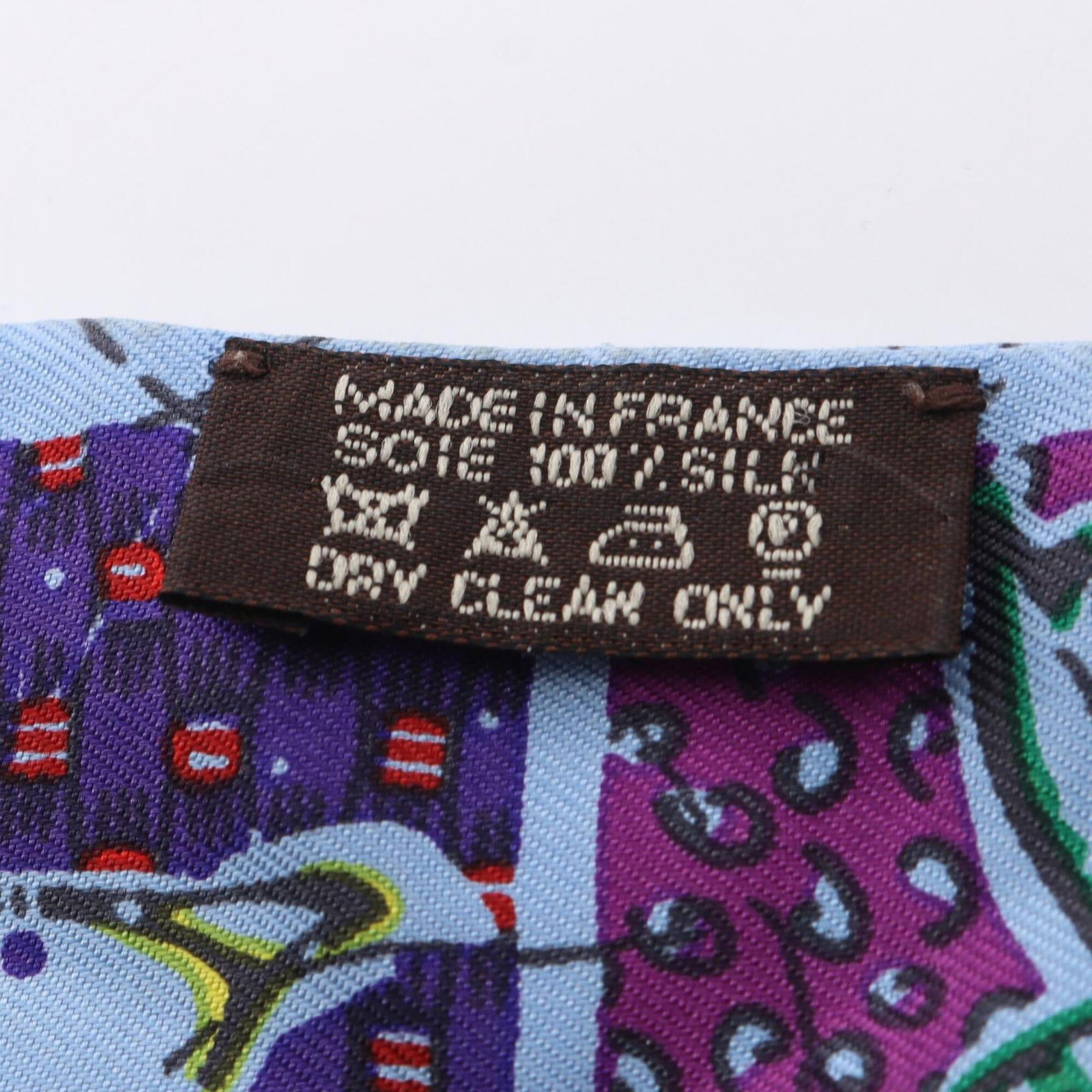 Silk Hermes Scarf - 5
