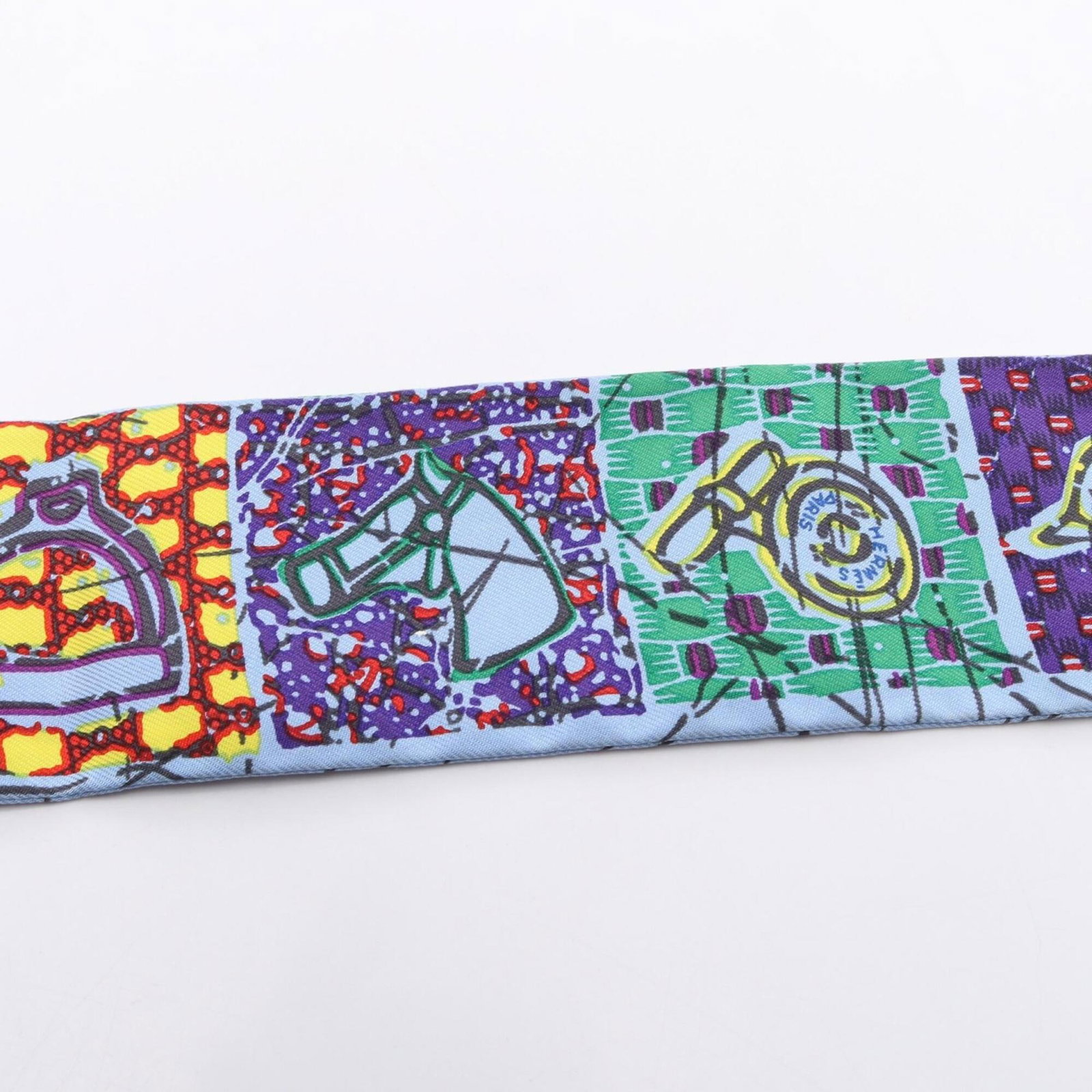 Silk Hermes Scarf - 6