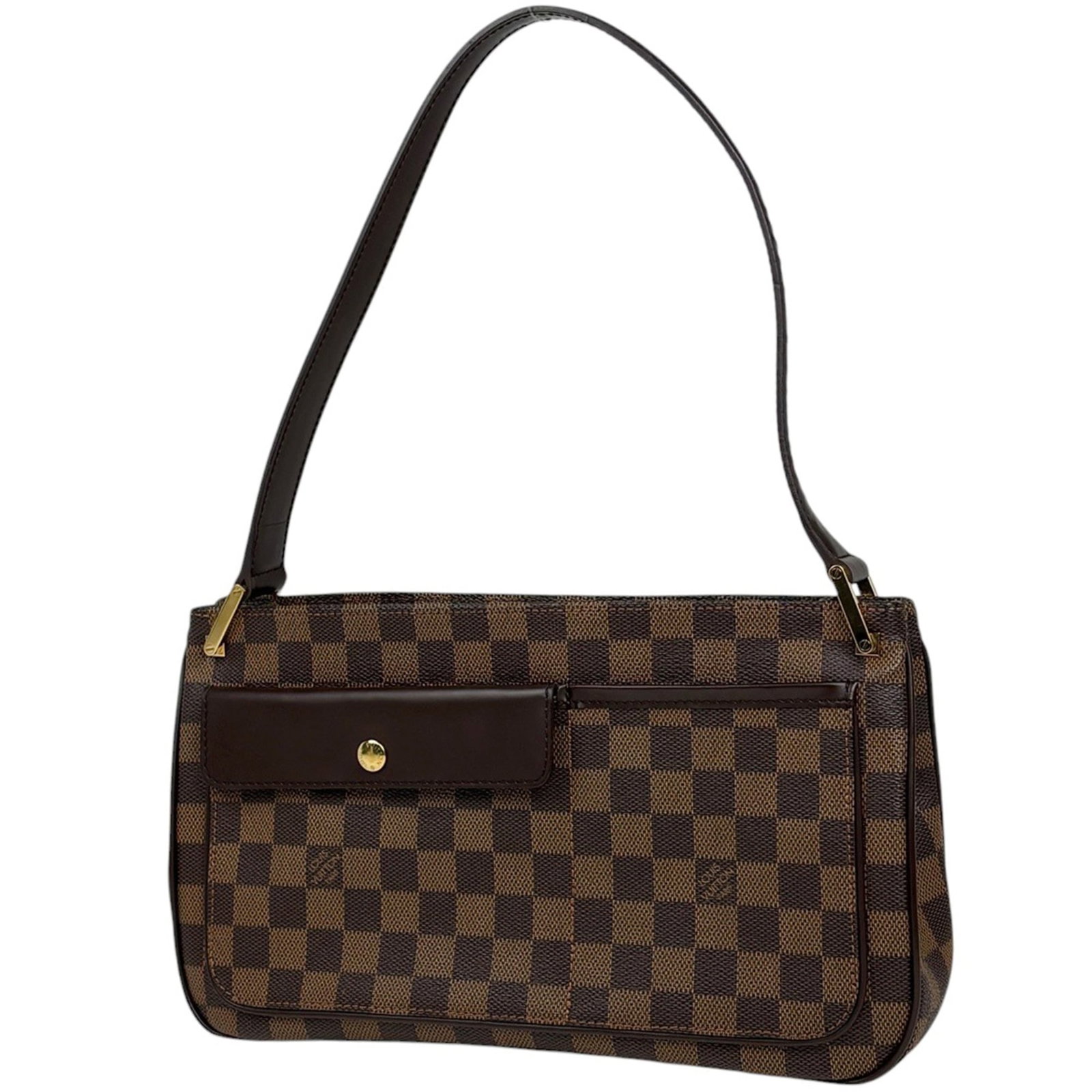 Shoulder Bag by Louis Vuitton: Shoulder Bag by Louis Vuitton Brown shoulder bag by Louis Vuitton, measuring 18cm x 31cm x 7cm, features a classic design with a signature brown color. This stylish bag is made to a precise size, with
