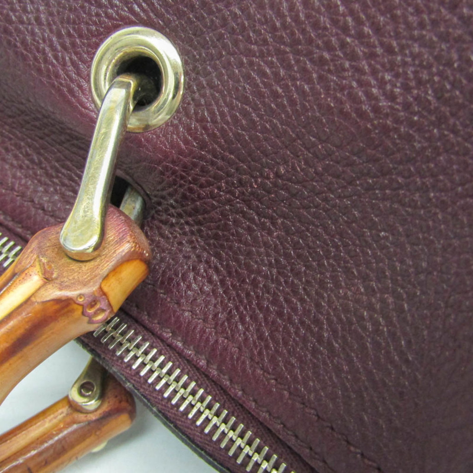 Handbag Leather Gucci - 10