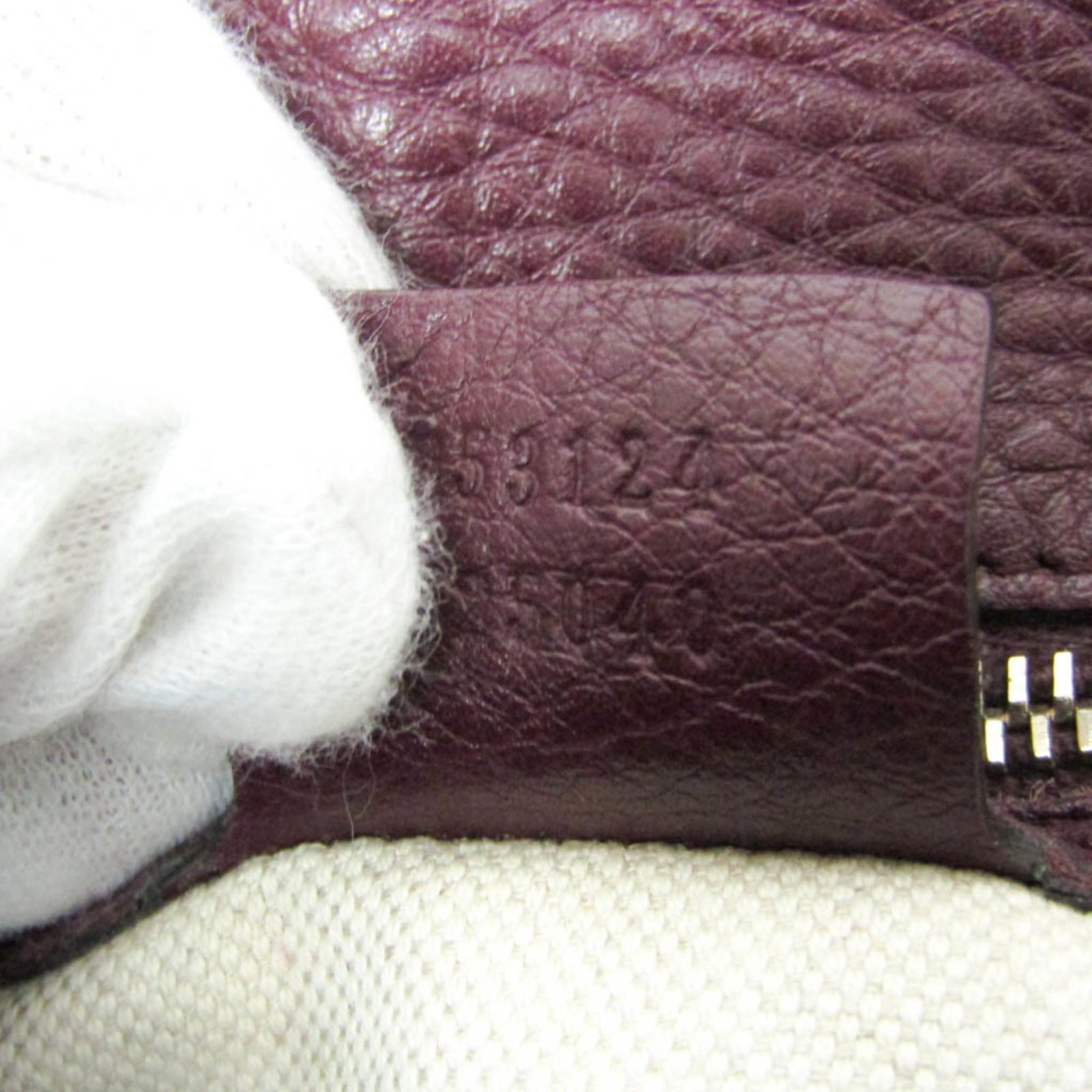 Handbag Leather Gucci - 19