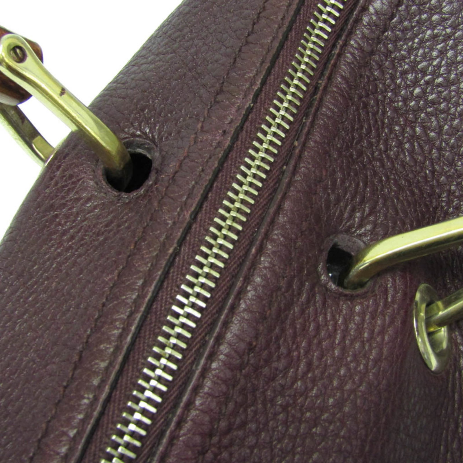 Handbag Leather Gucci - 7