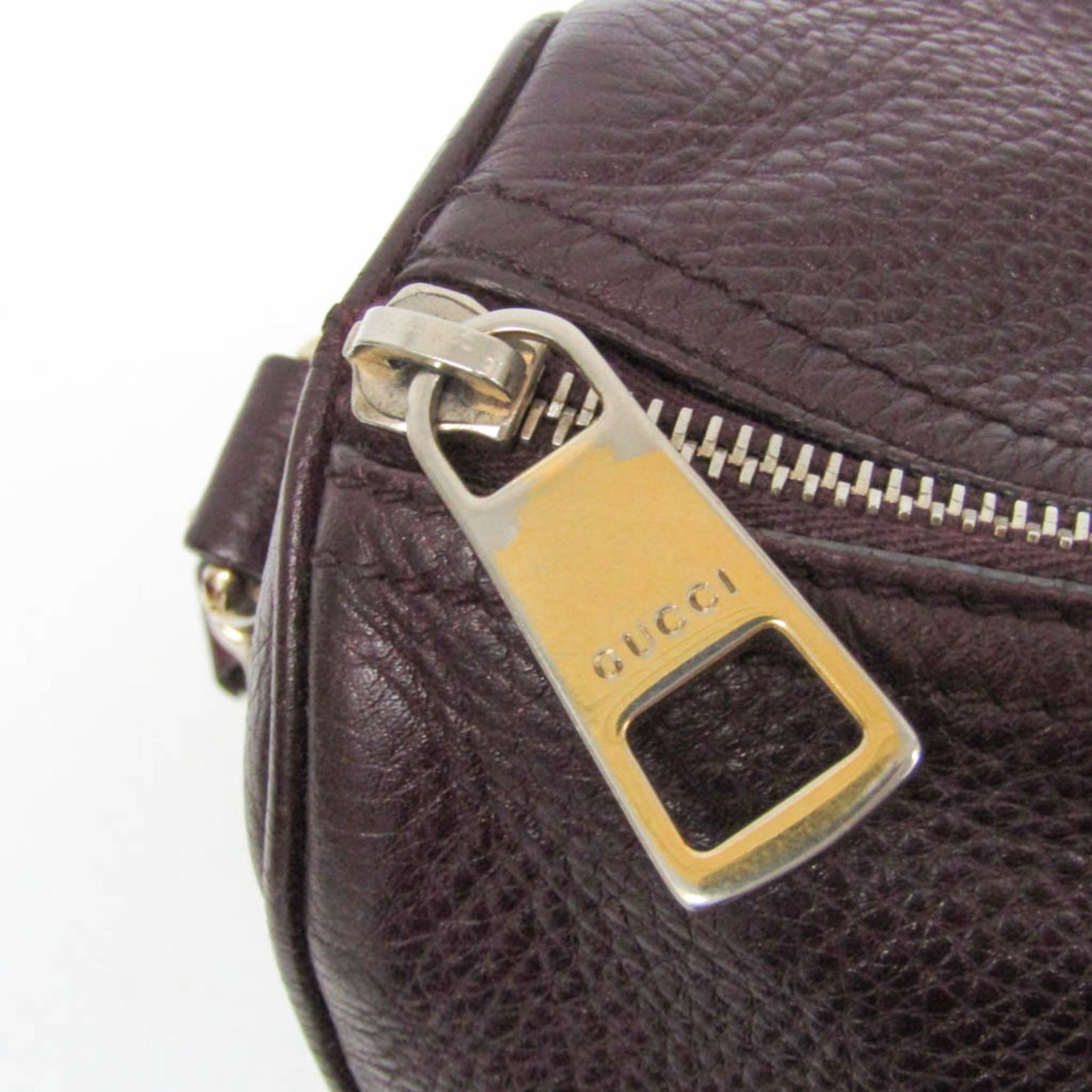 Handbag Leather Gucci - 8