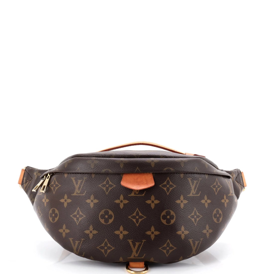 Vuitton Louis Monogram Bag Canvas Bum: Vuitton Louis Monogram Bag Canvas Bum Brown Louis Vuitton Bum Bag with Canvas Exterior and Gold Hardware, featuring the iconic monogram pattern. This stylish waist bag boasts a classic design with a d